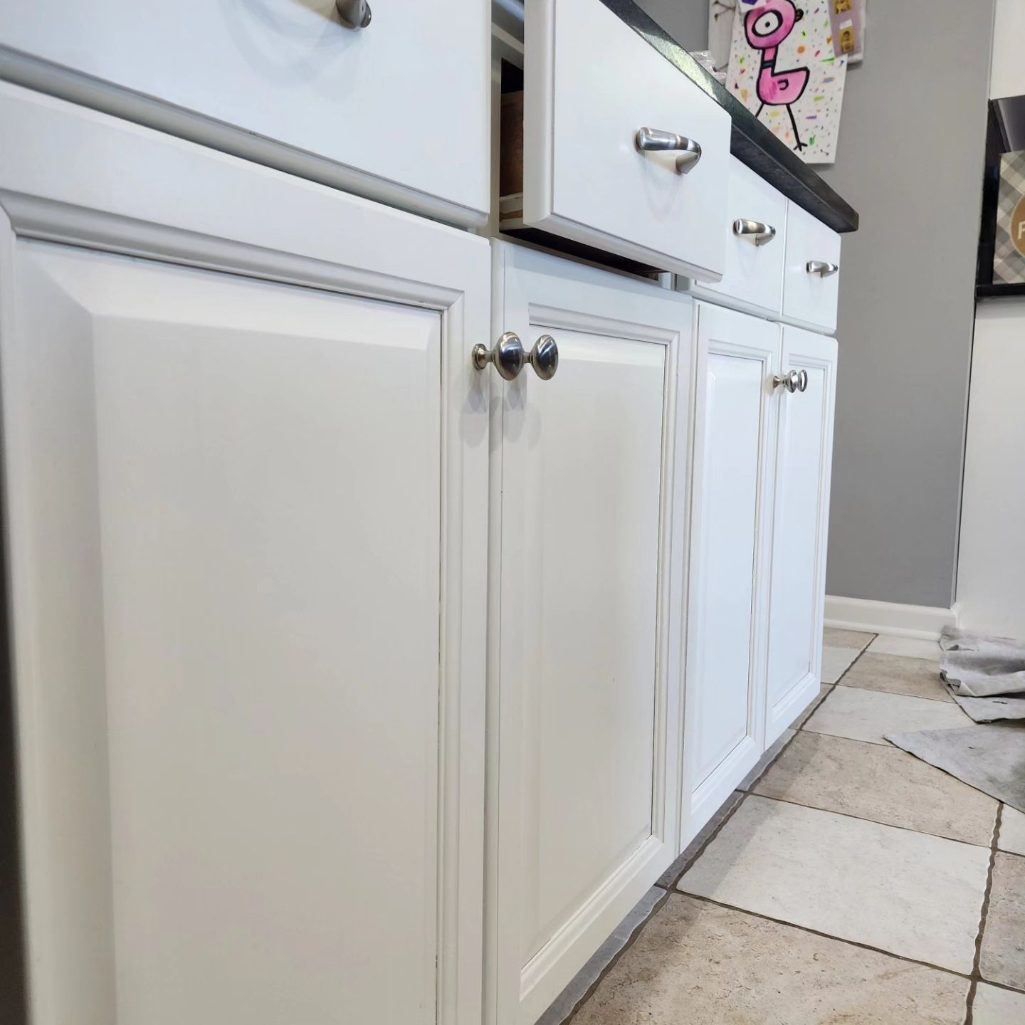 High End Kitchen Cabinet Painting by Ryan Amato Painting LLC and Lehigh Valley Epoxy