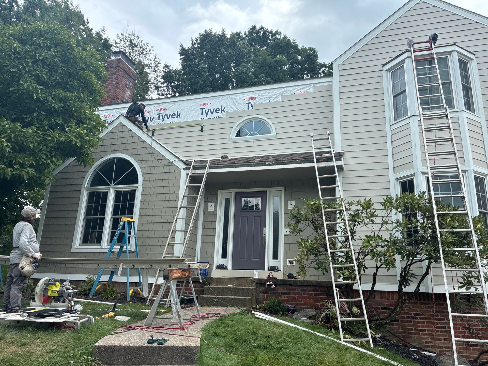 James Hardie Full House Siding Renovation in Wexford by Ideal Siding Pittsburgh
