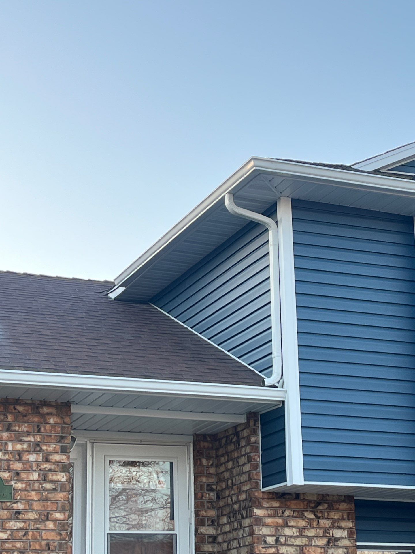 Project in West Jordan by Master Rain Gutters.