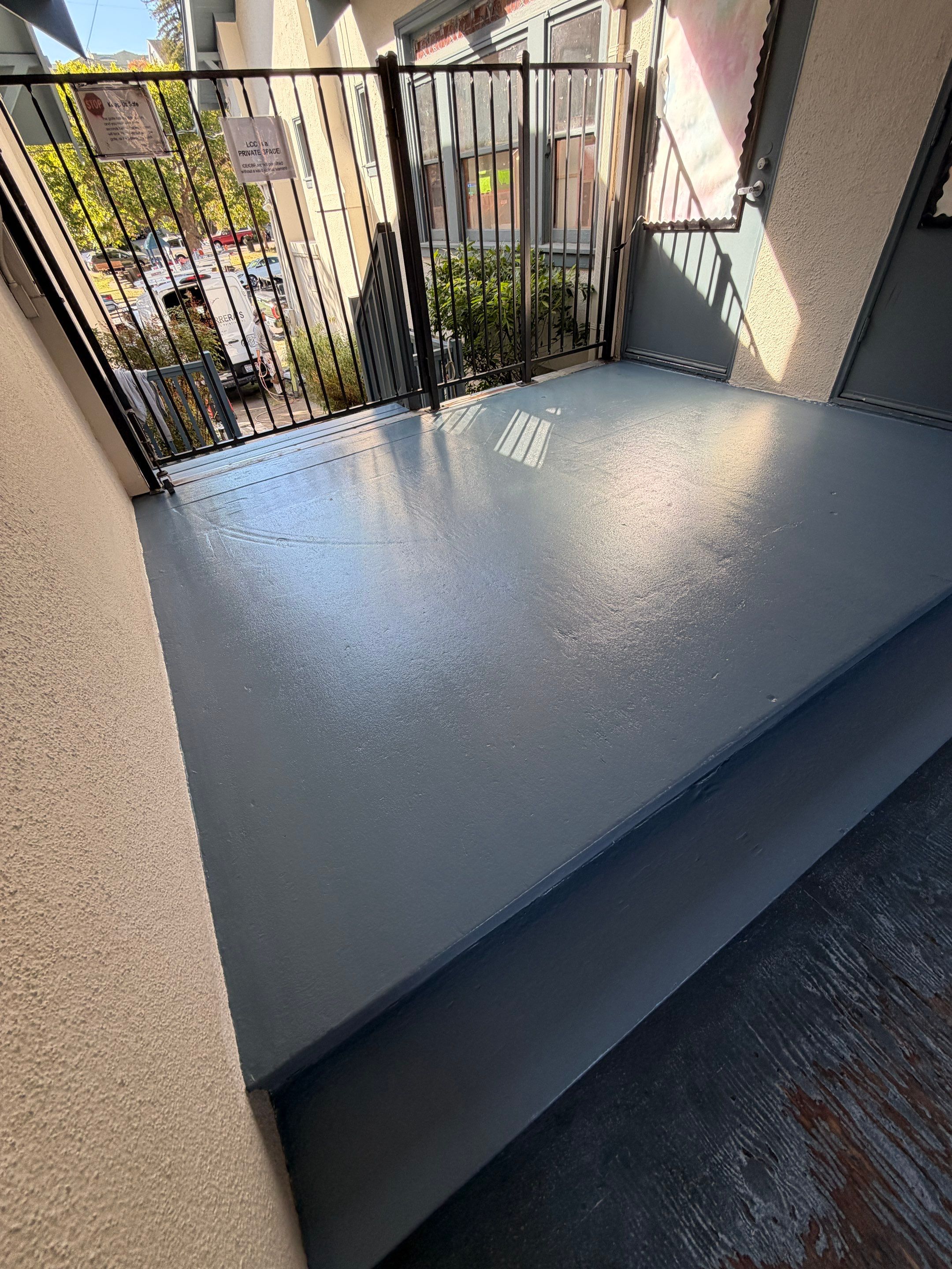 deck and patio restoration by Herrera’s Bay Area Painting inc.