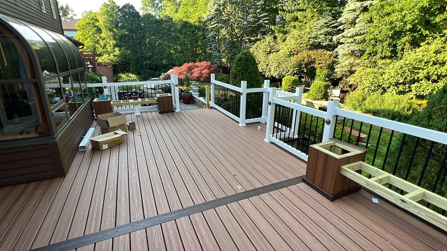 Deck resurface in Berkeley heights  by deck guardian
