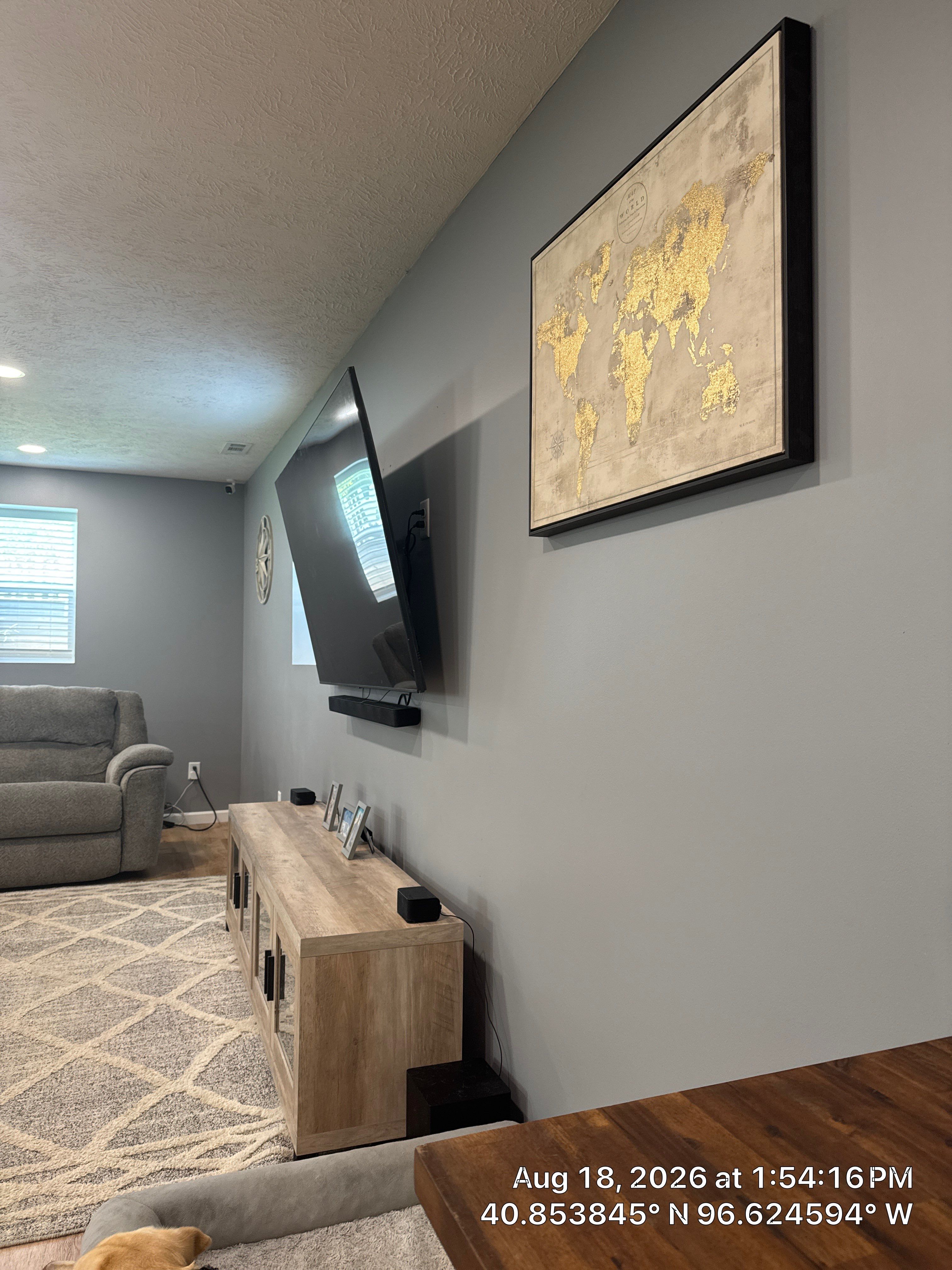 Basement Living Area and Home Office Renovation in Lincoln by CompanyCam Sales Demo