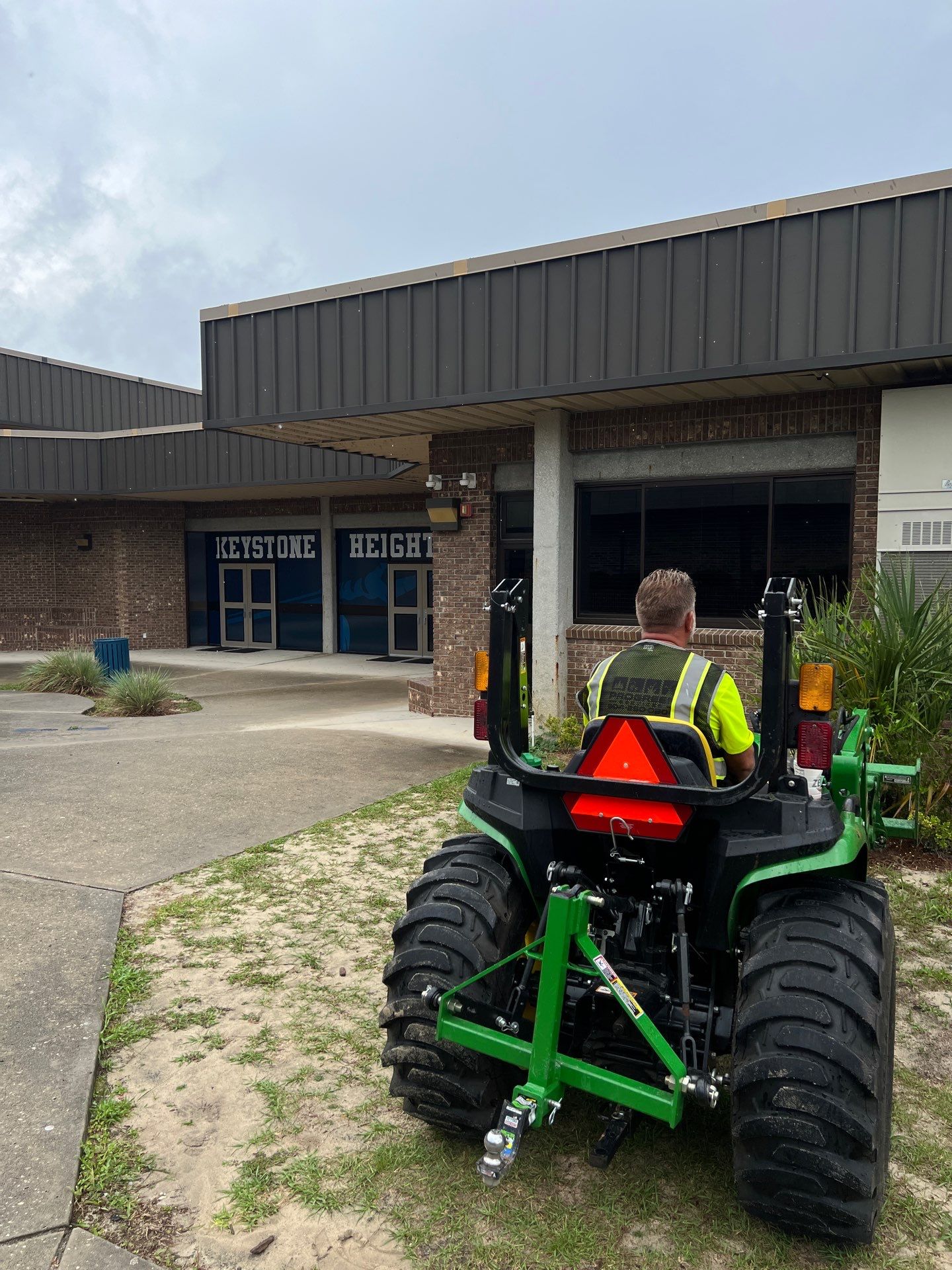 Landscape Install | Keystone Heights HS by ProGreen Services
