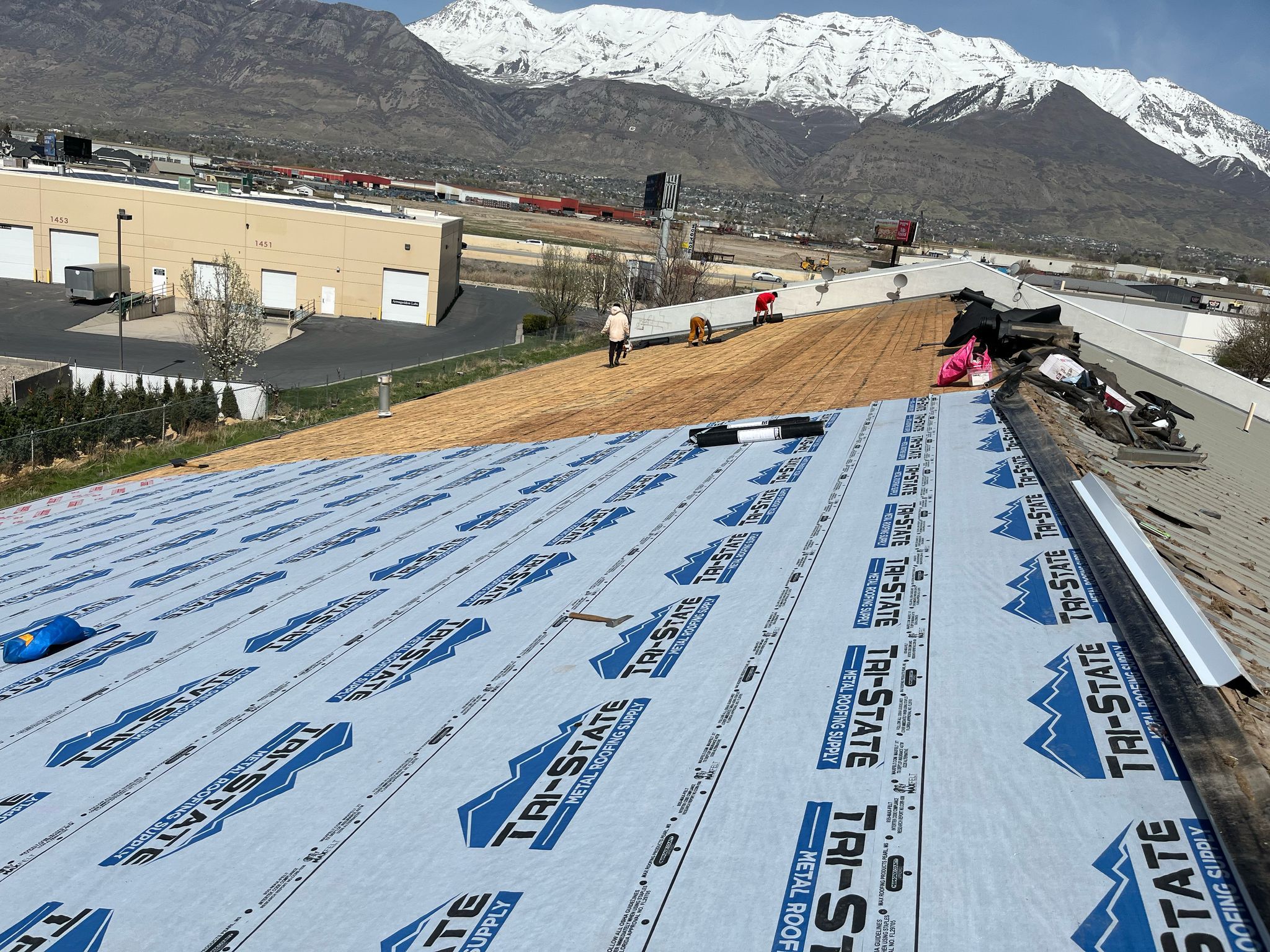 Commercial Roof Replacement – PBR Metal Panels After Hail Damage by ASAP Roofing & Exteriors