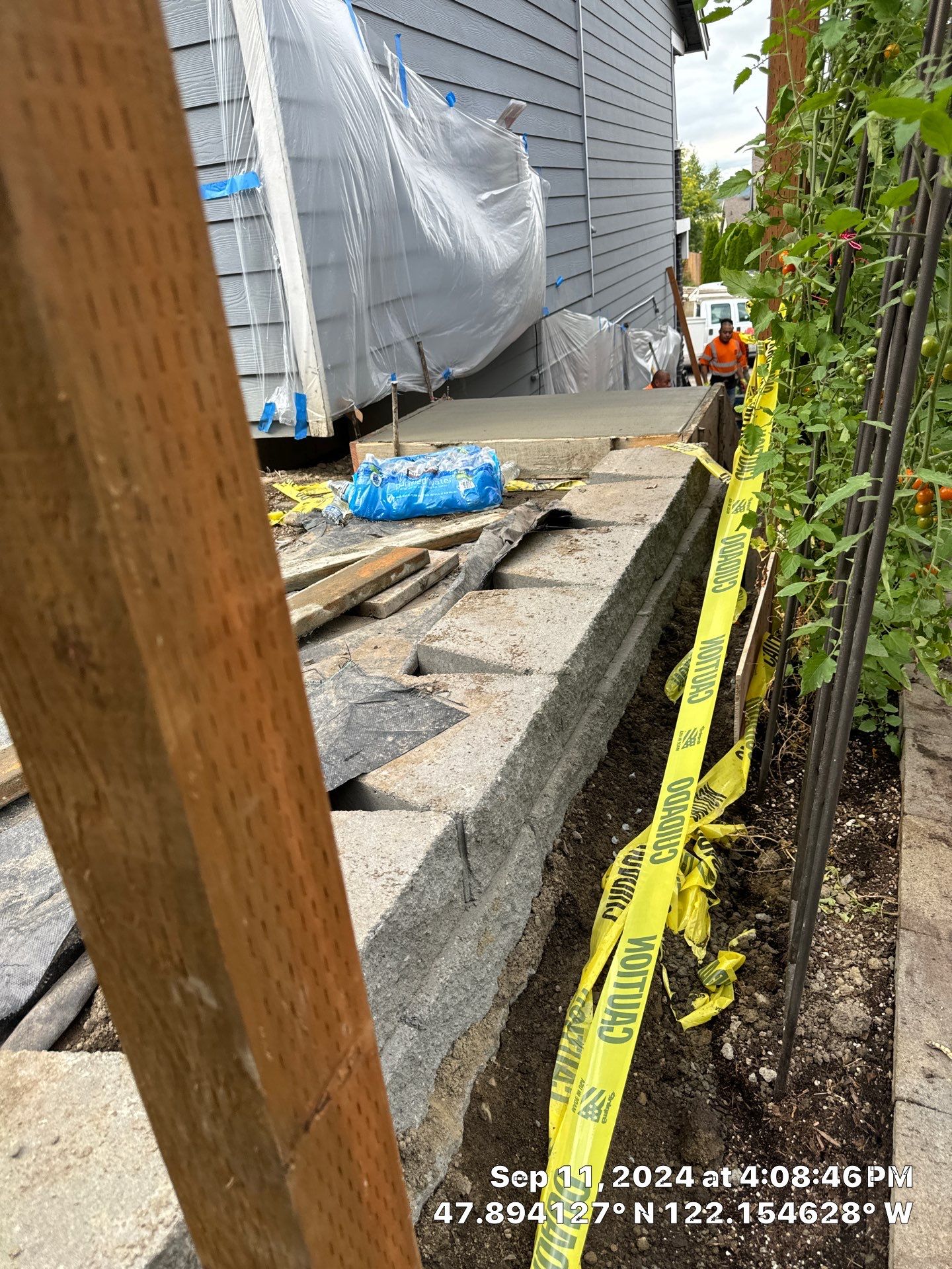 Jireh Outdoor Projects | Concrete Stair Repair and Retaining Wall by Jireh Asphalt & Concrete Inc 