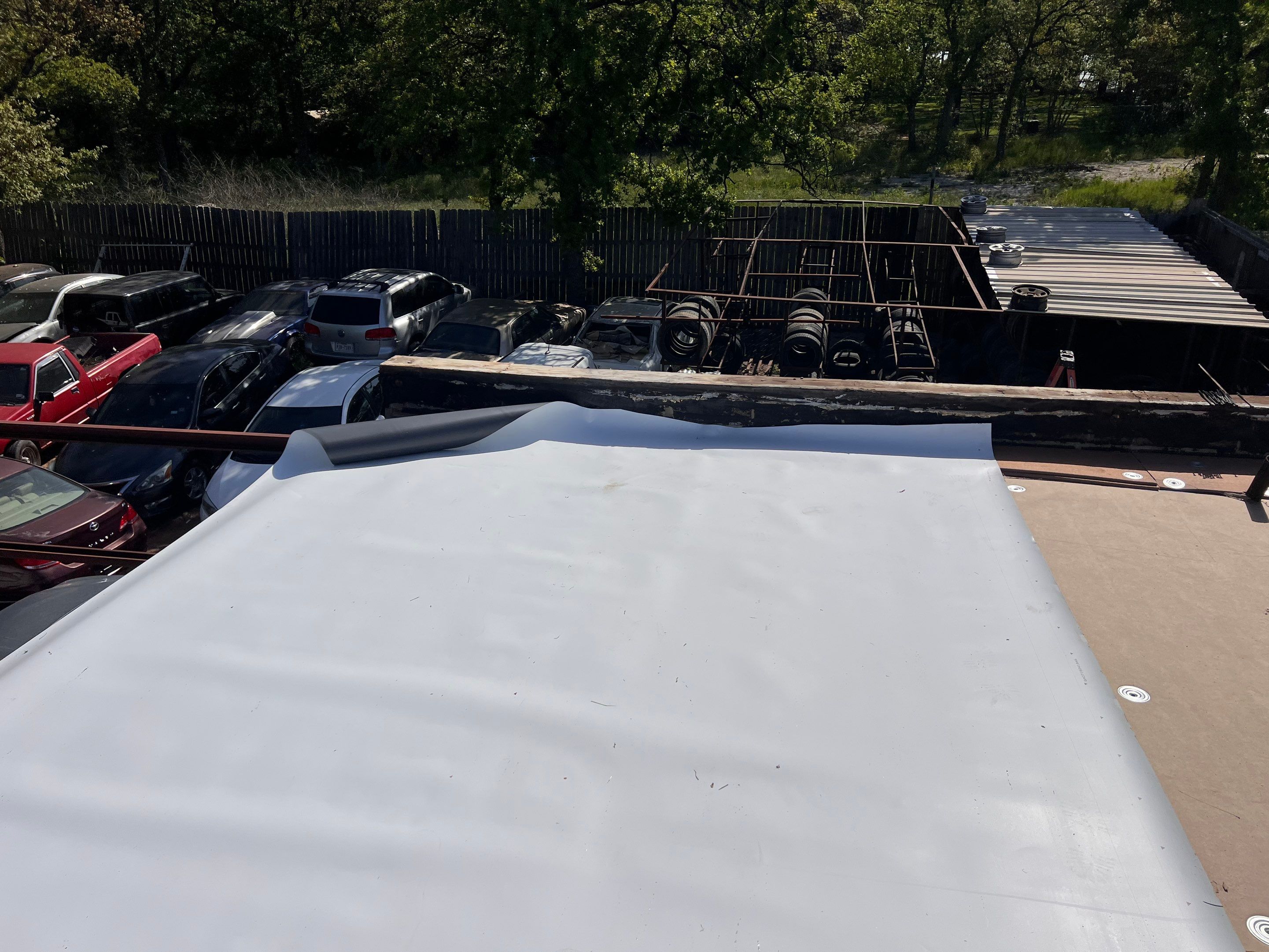 Holy Week and Holey deck install  by Becker Roofing and Exteriors