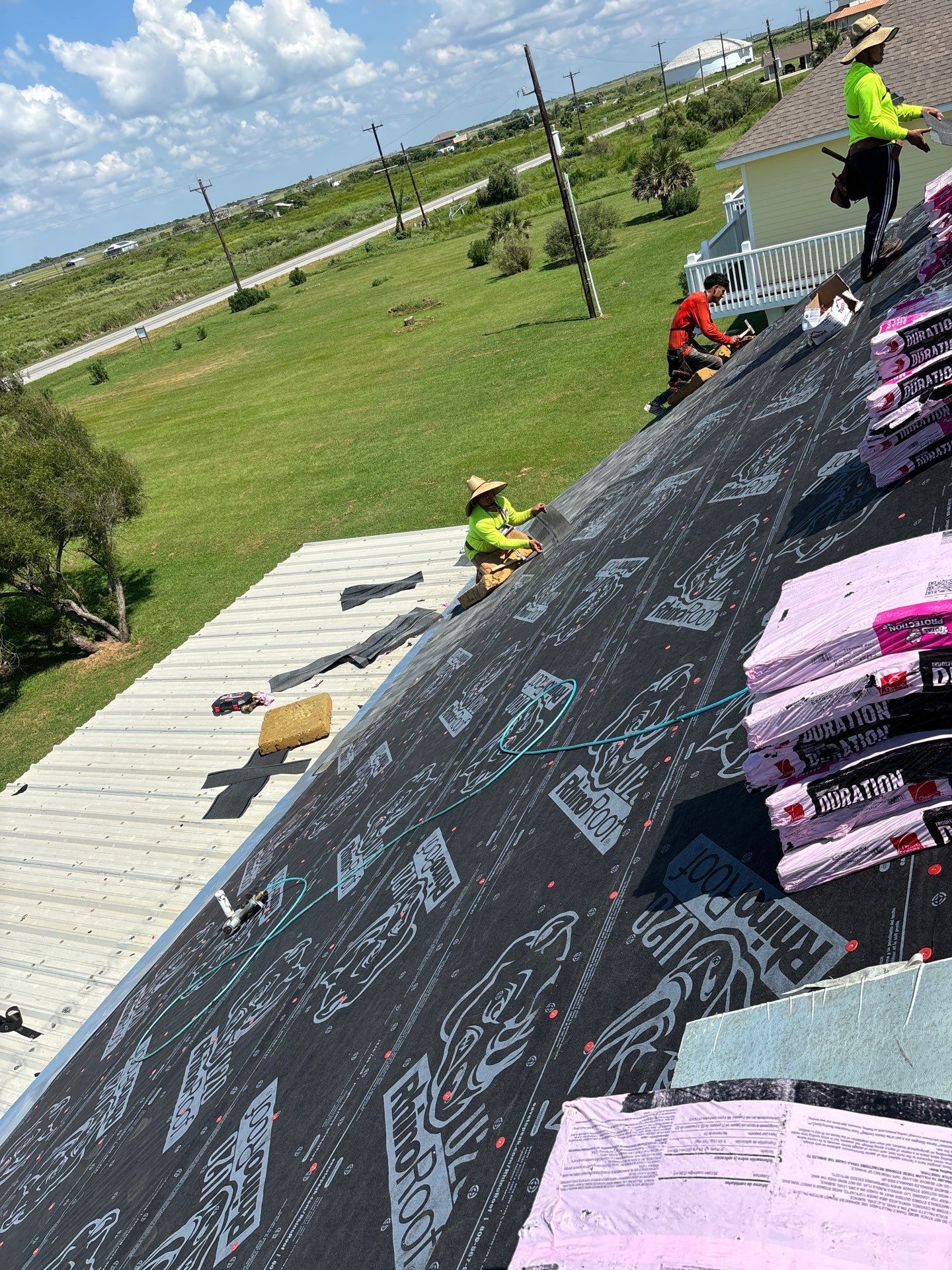 Residential Roofing Repair using Owen's Corning Duration (Lifetime) Shingles by Roof Repair Company