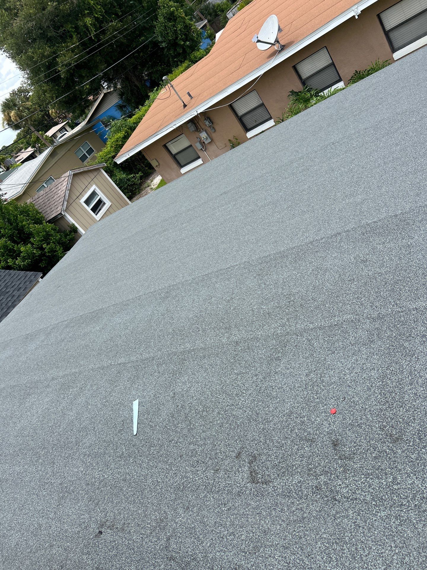 Colonial Slate Modified Bitumen Flat Roof Replacement in Daytona Beach by Pinnacle Roofing Group