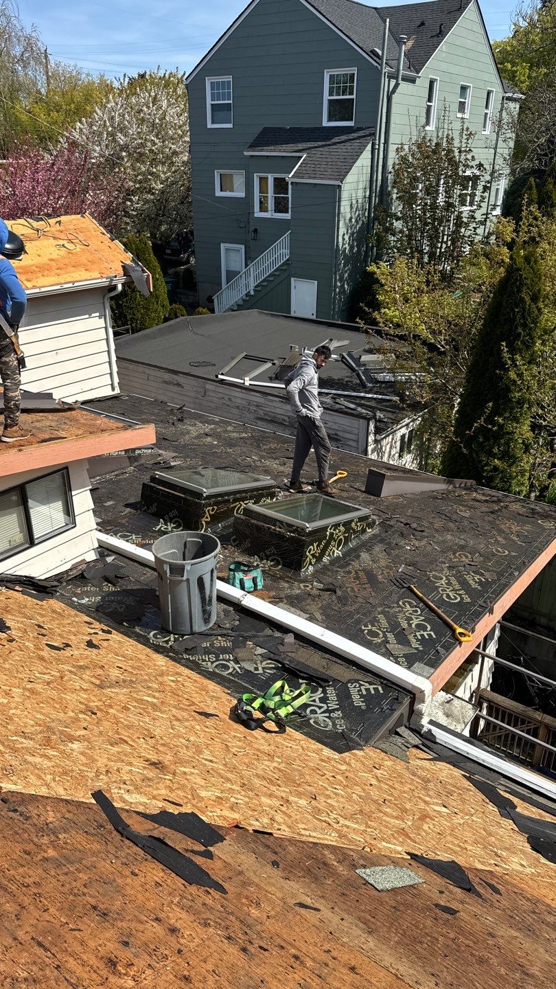 Residential Roofing Installation using GAF HDZ Shingles by Roofing Formula LLC