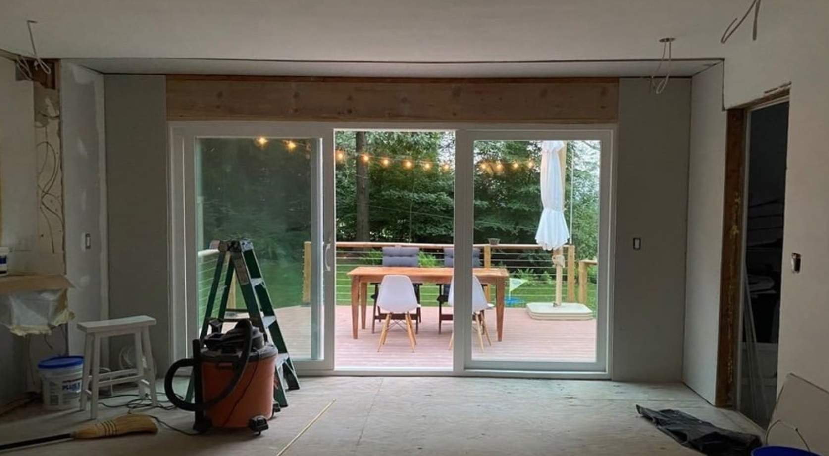 Door Installation using Pella by UBrothers Construction