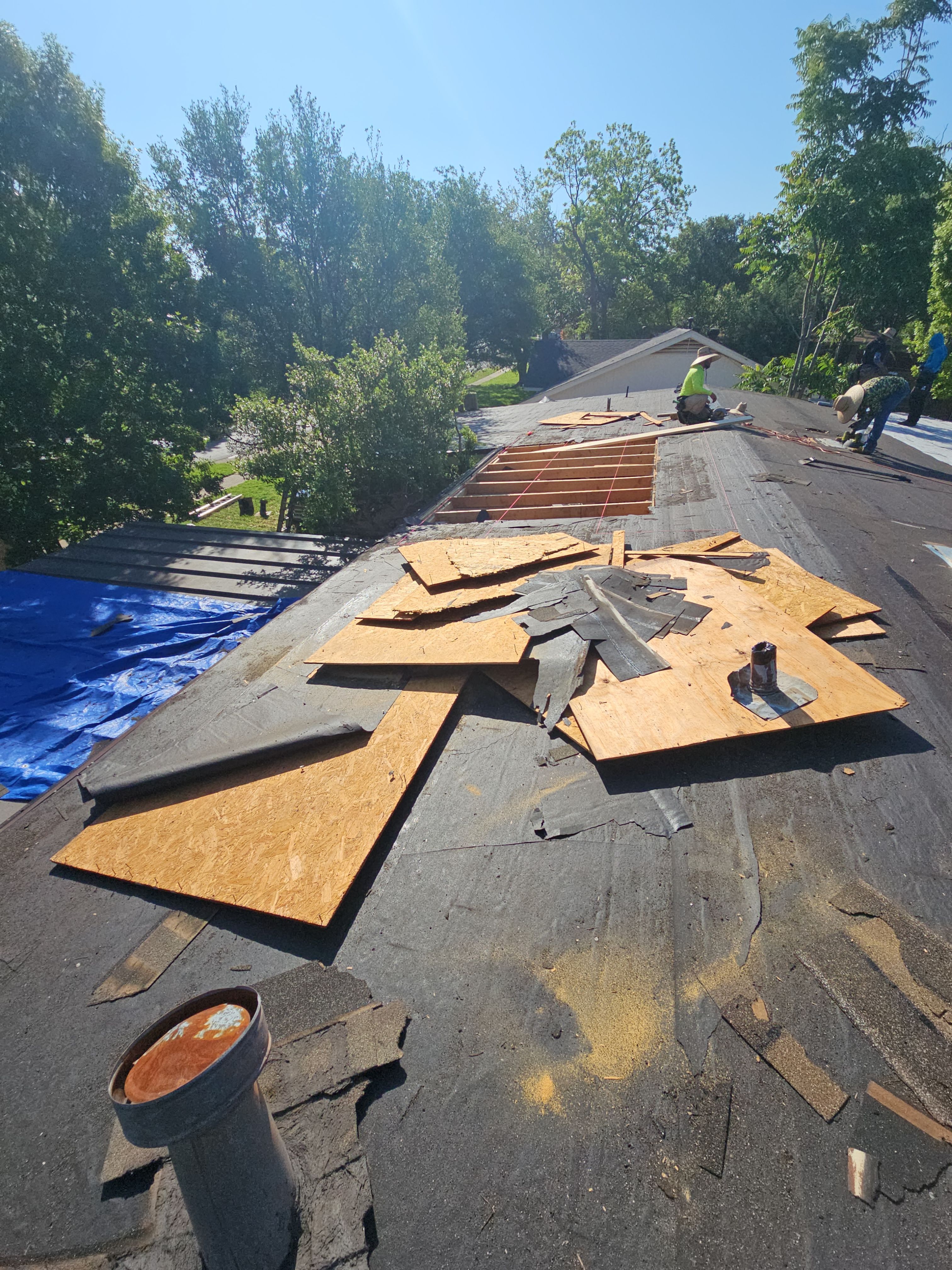 Roof Replacement in Garland TX. by road roofing llc