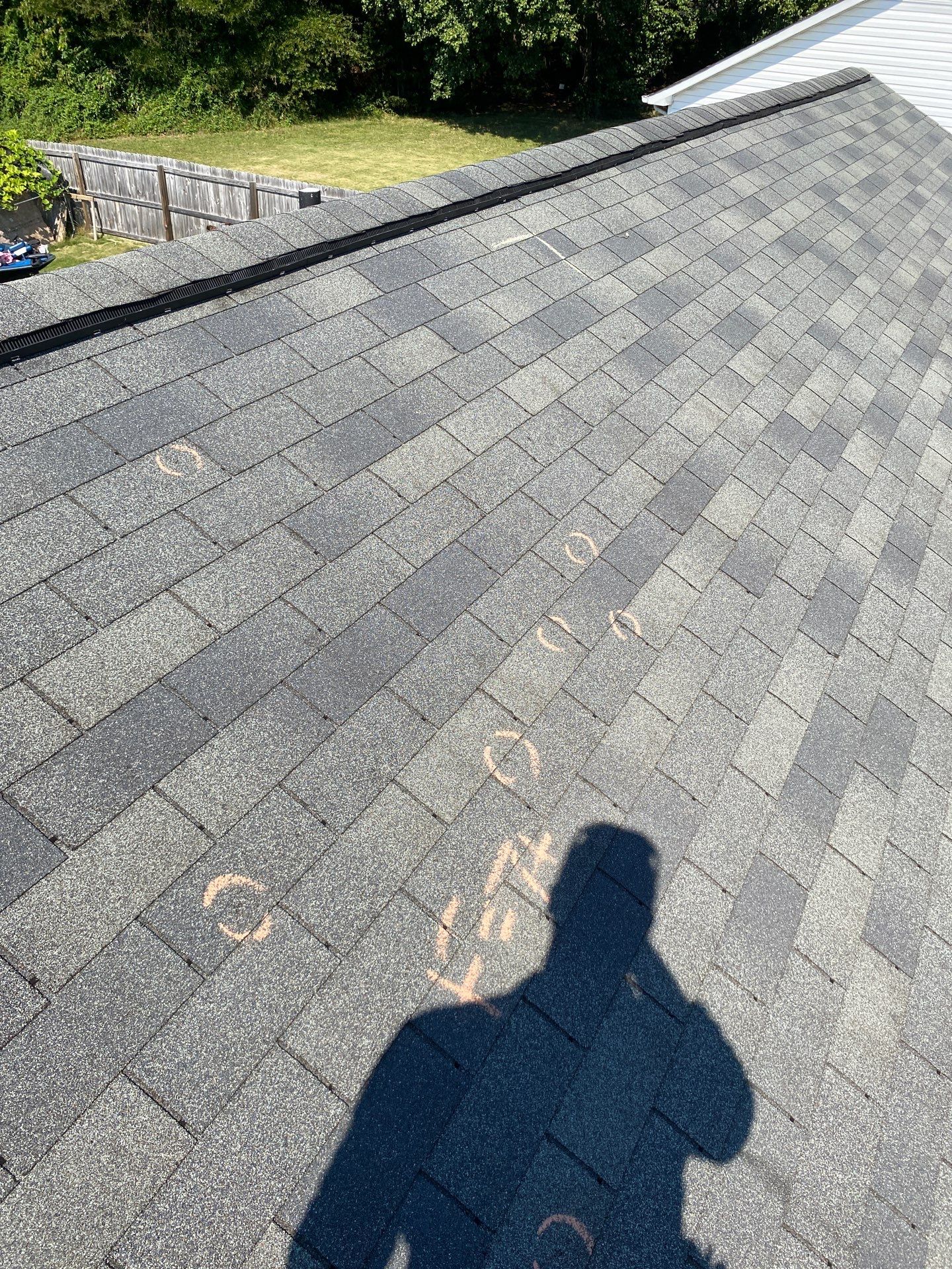 Roof replacement by hail damage by Just Brilliant Restoration JBR