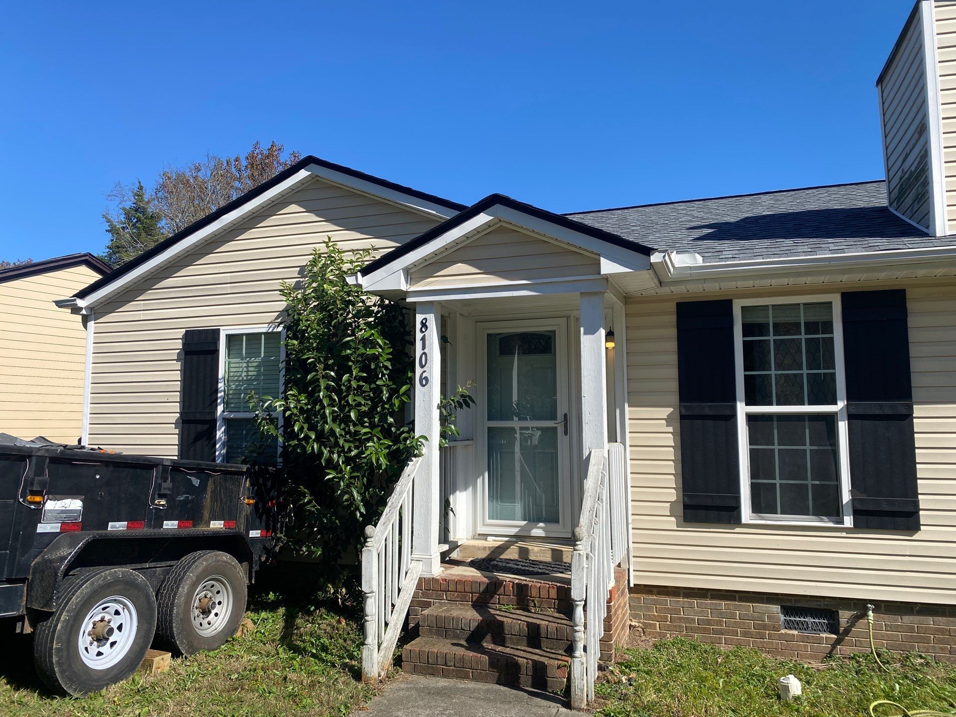 Roof replacement and interior repair by hail and wind damage by Just Brilliant Restoration JBR