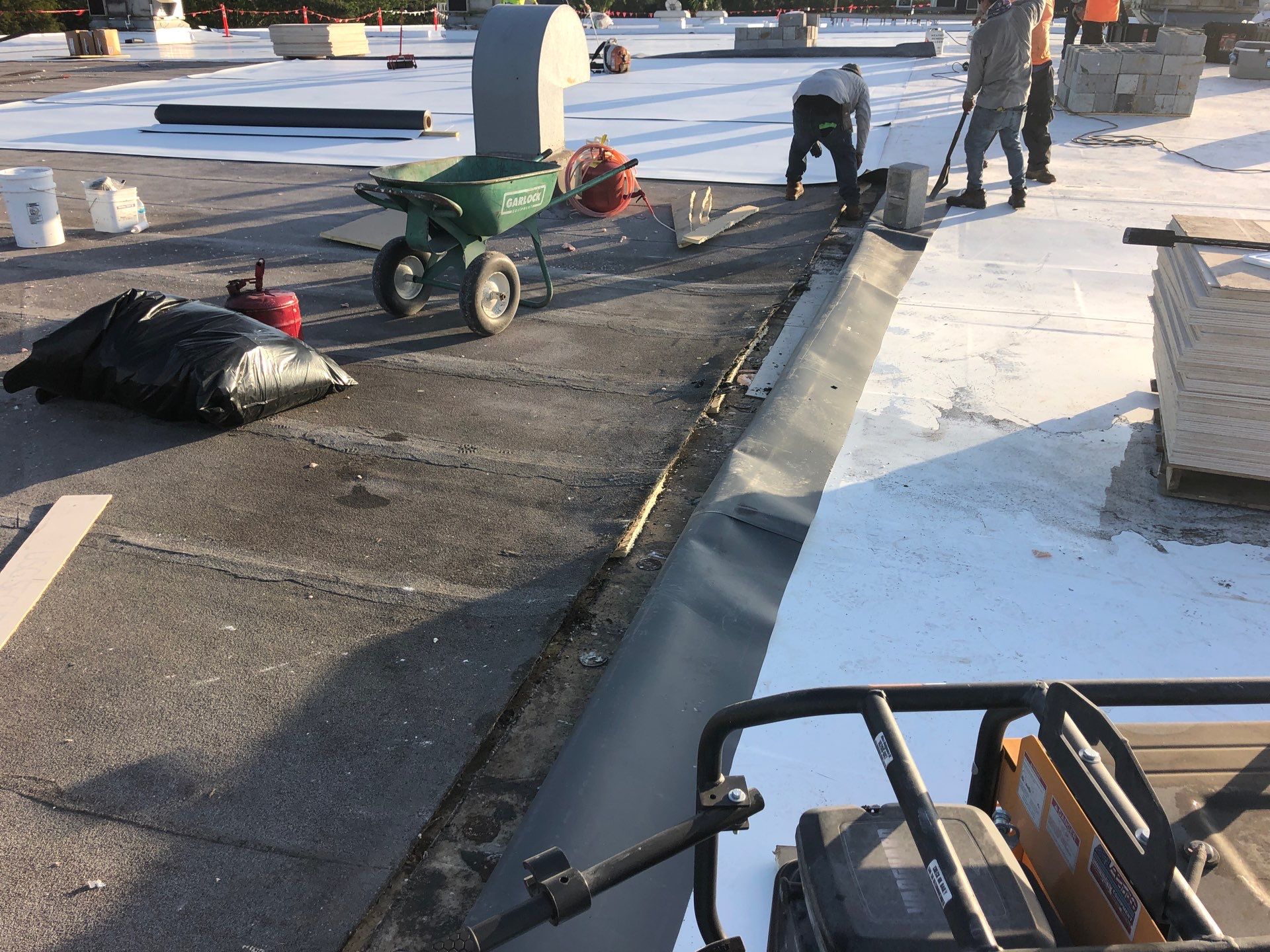 Commercial Re-Roof using GAF TPO by First Due Roofing
