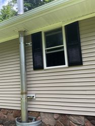 Gutter Cleaning in Stanhope, NJ — Gallo Bros job photo