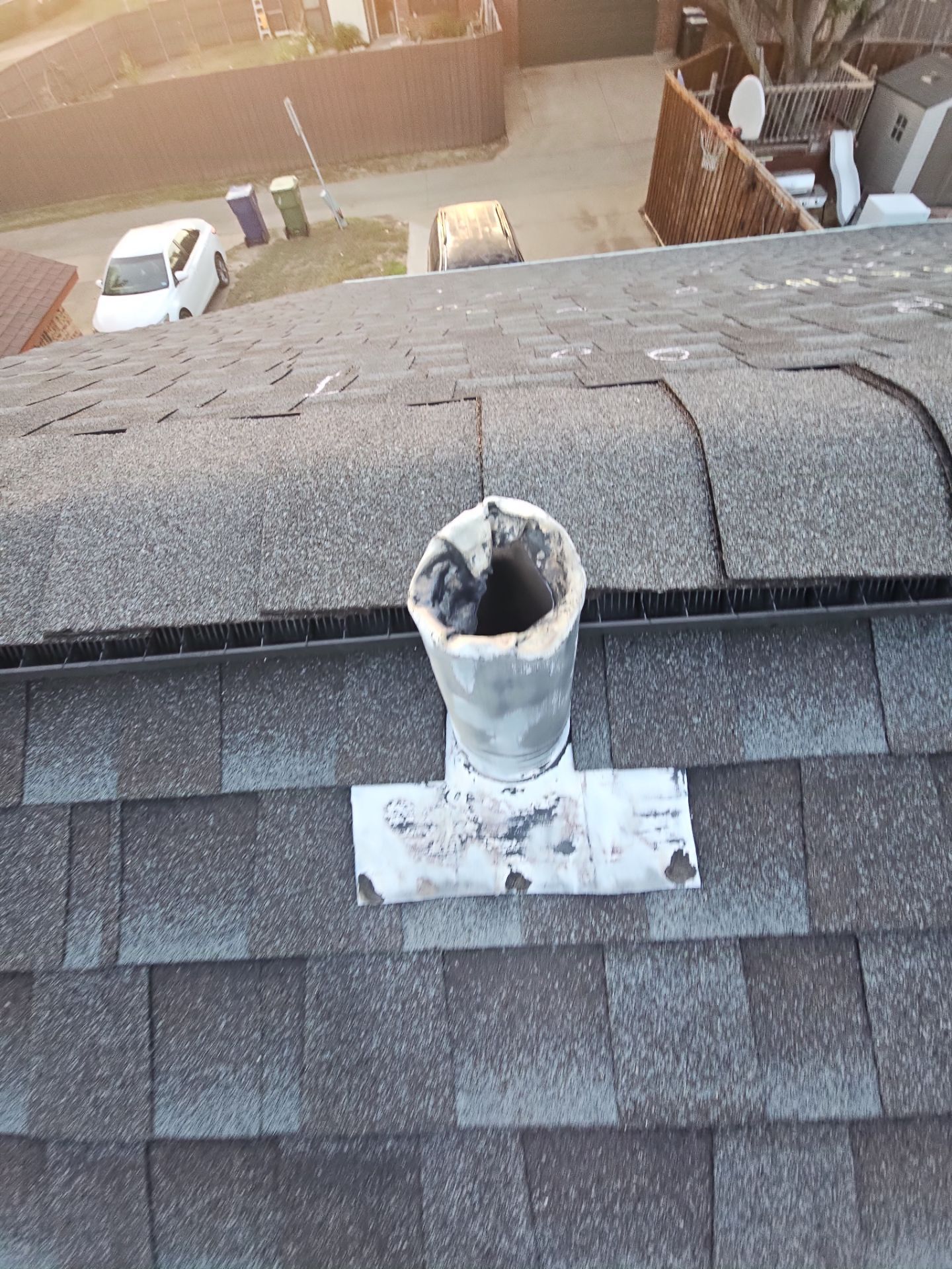 Full GAF Charcoal Roof Replacement in Garland, TX by road roofing llc