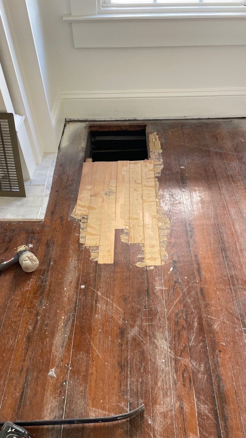 97 Year Old Heart Pine by Footprints Floors of East Atlanta