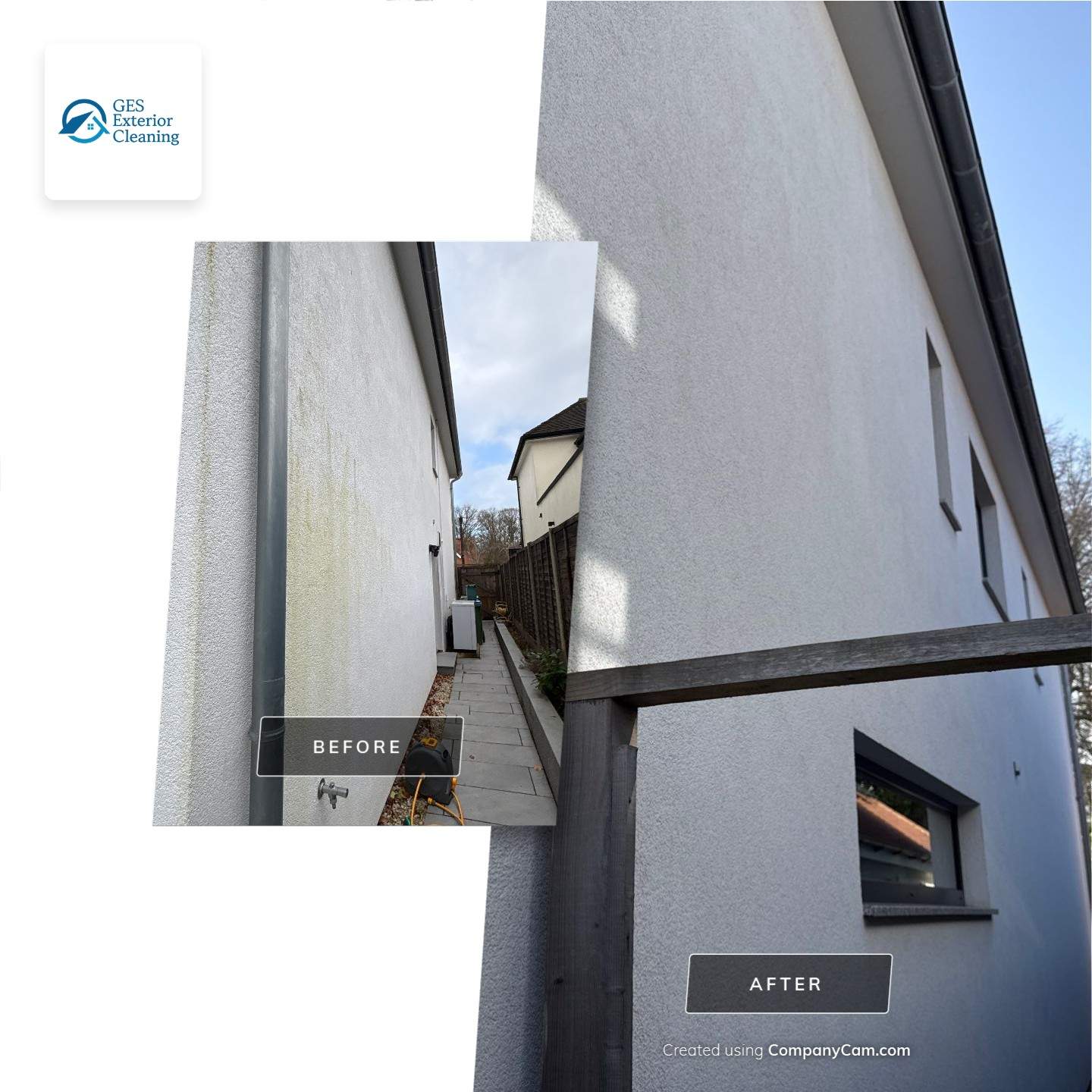 Render Cleaning -Driveway Cleaning by Ges Exterior Cleaning ltd