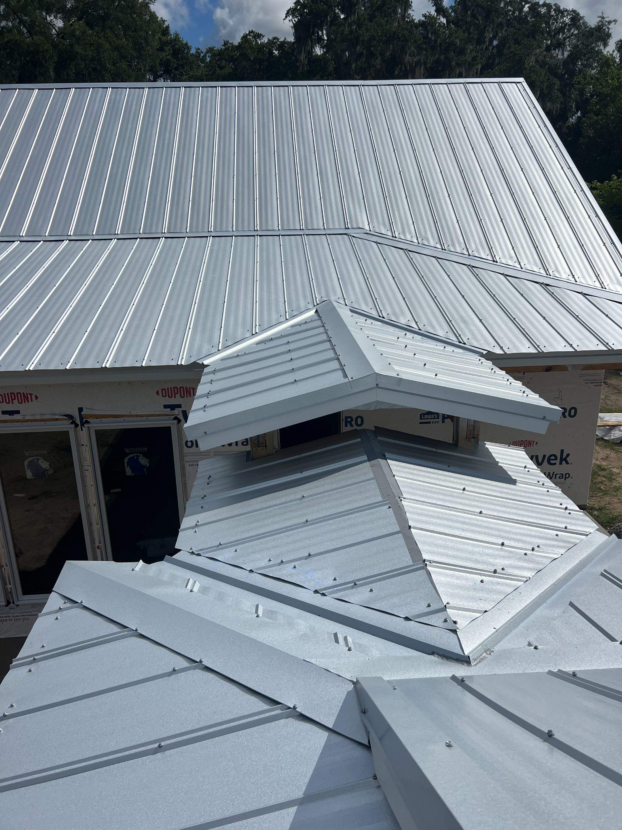 New Construction Metal Roof in High Springs, Florida by Brehm Roofing