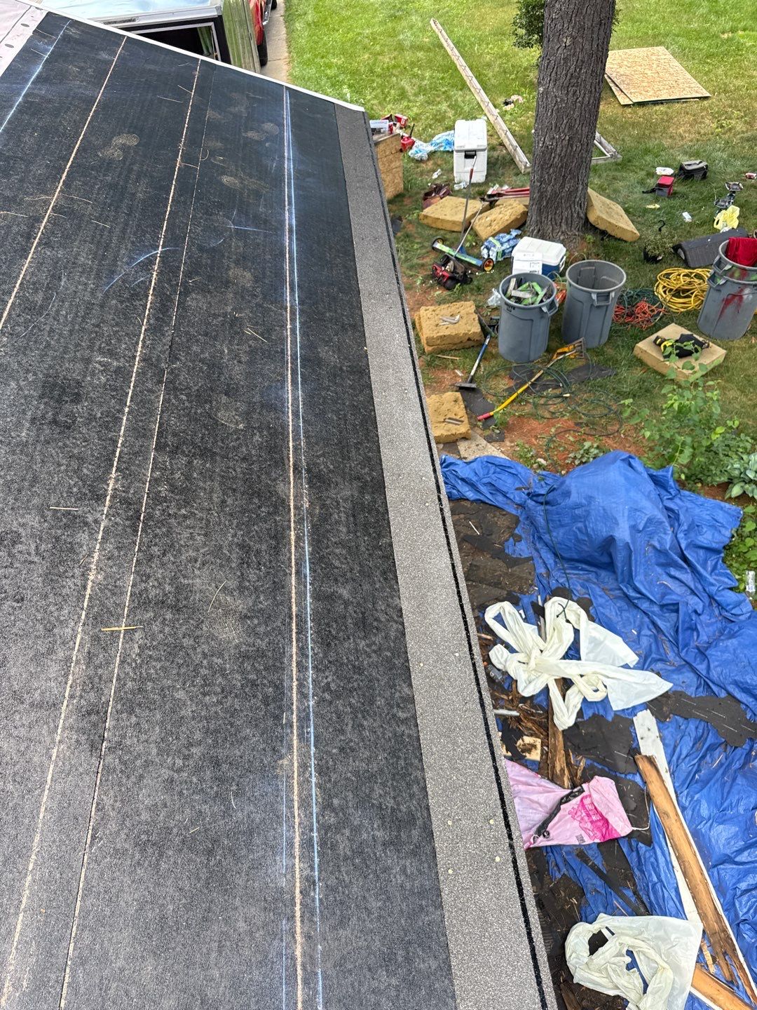 Roof Replacement using Owens Corning Tru Definitions by 180 Contractors