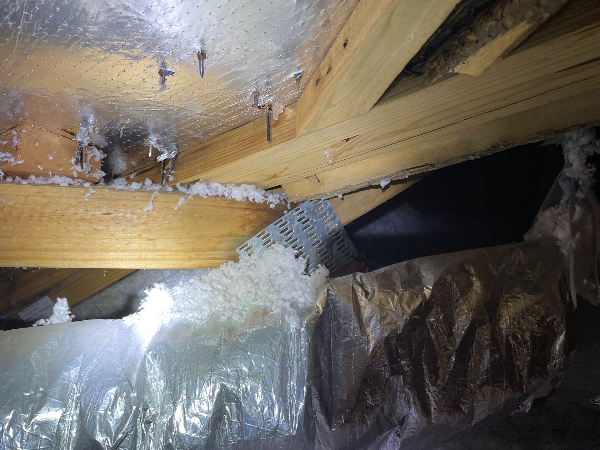Hail Damage using Owen's Corning Duration (Lifetime) Shingles by Roof Repair Company