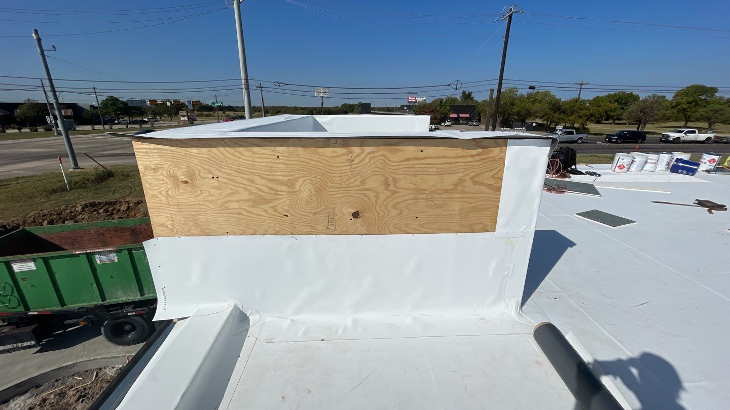 Bank of America - Commercial Roofing Installation using GAF Everguard TPO by Roof Experts