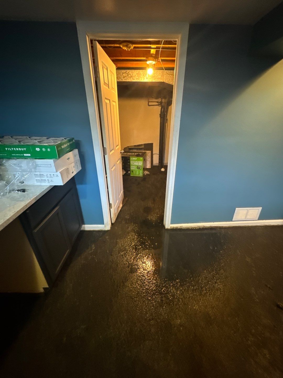 Project in West Bloomfield by EzDry Water Mitigation & Property Restoration