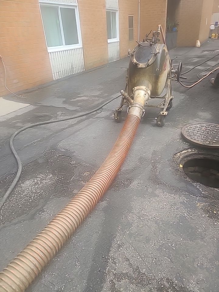 Sewer Repair using Perma-Liner through two manholes by Sureway Comfort John Wilcox Plumbing Heating Cooling