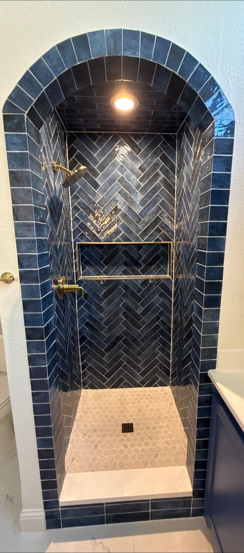 Frameless Shower Install  by Richardson Glass & Mirror