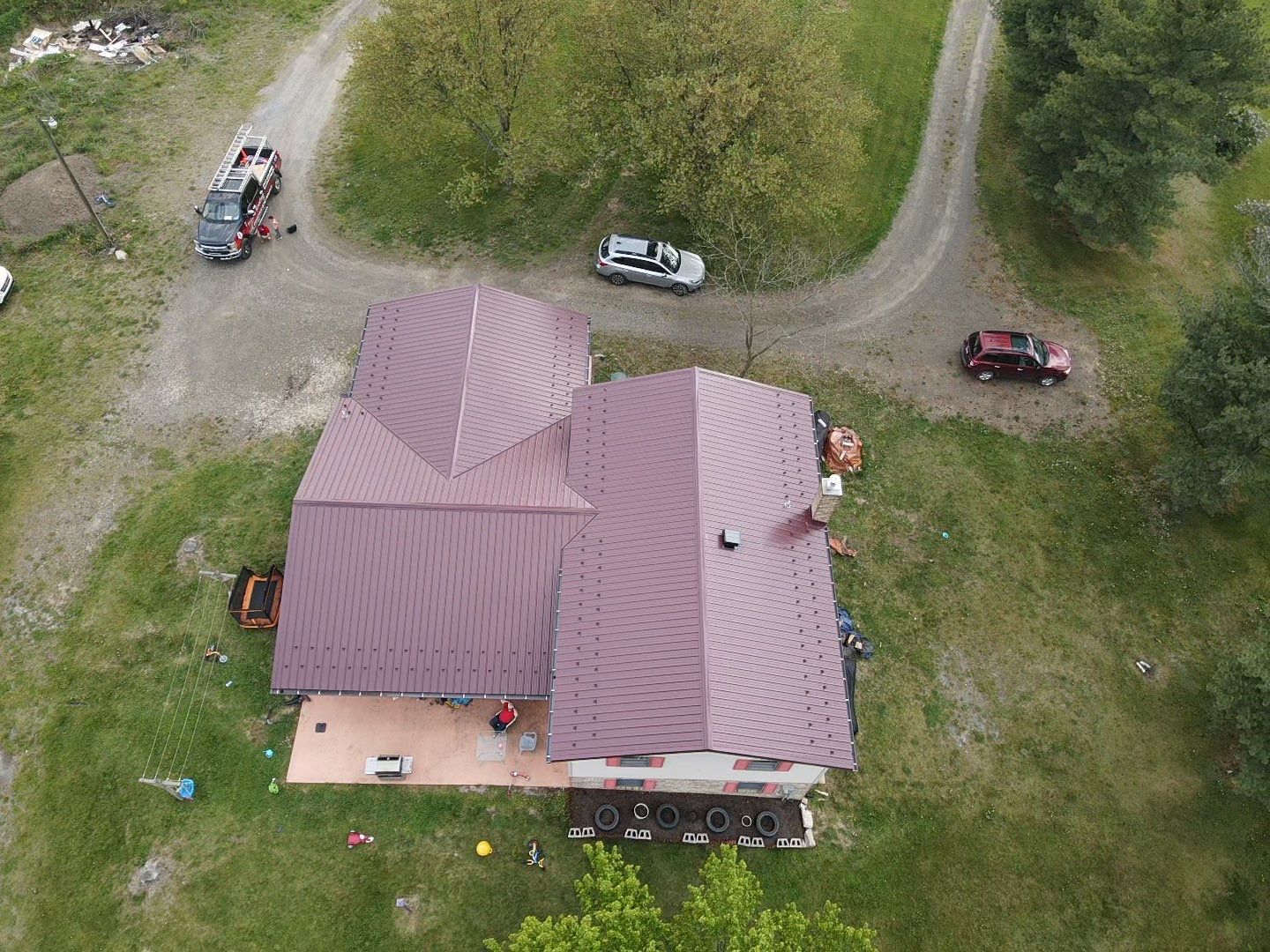 Metal Roof Installation using Everlast Azm panel w/ colourbond process by Teflon Roofing