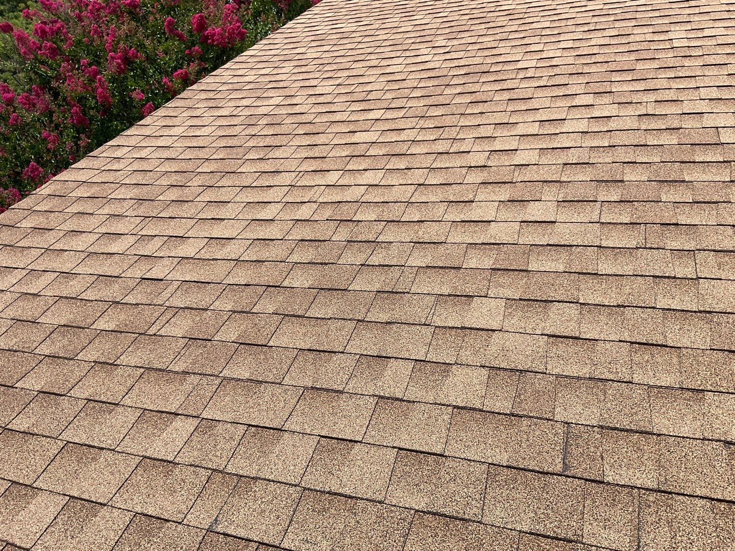 Leak Repair over Master Bedroom and Bathroom by Tex-Line Roofing