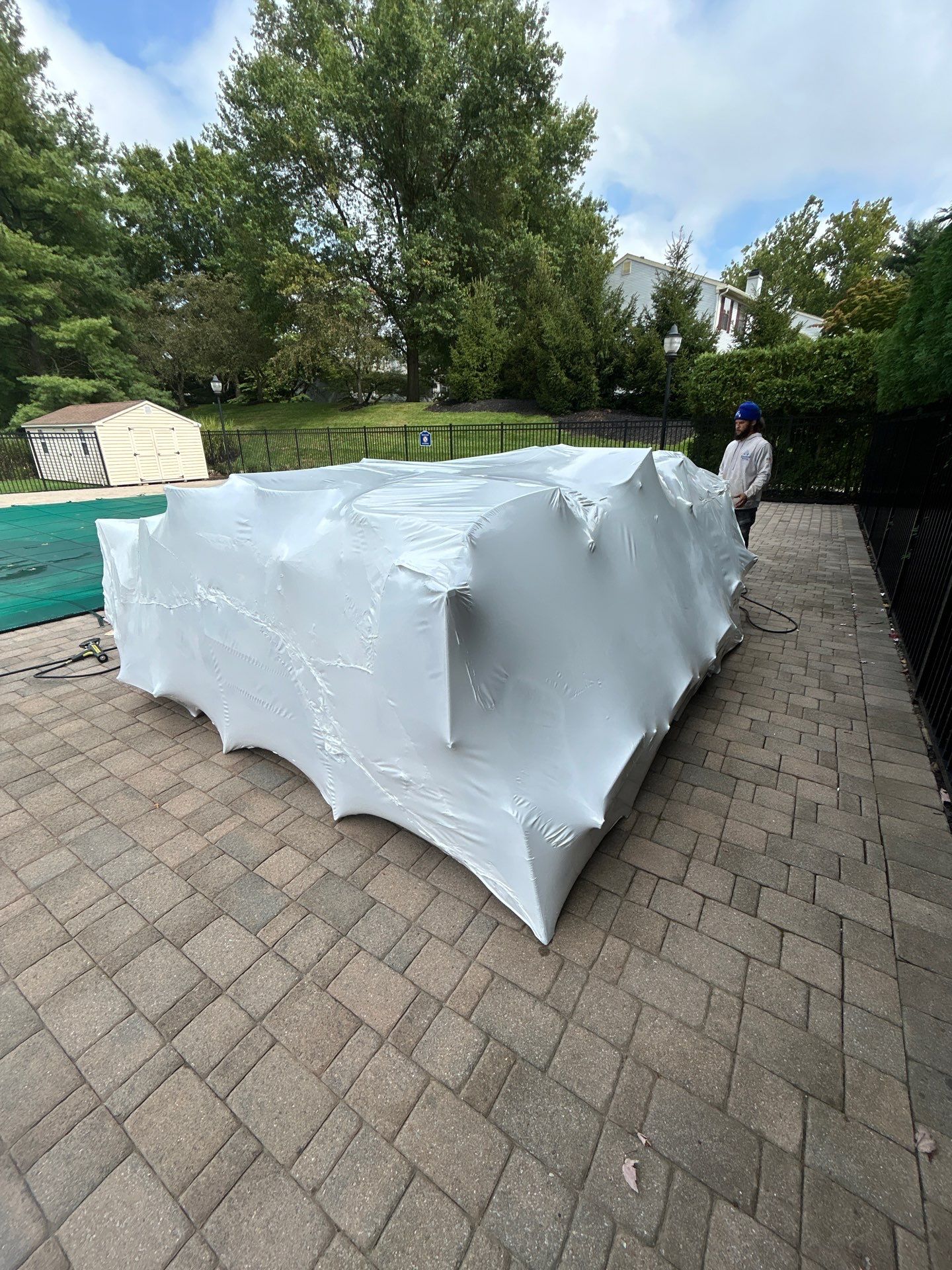 Shrink Wrapping in Basking Ridge, NJ by Clearview Washing