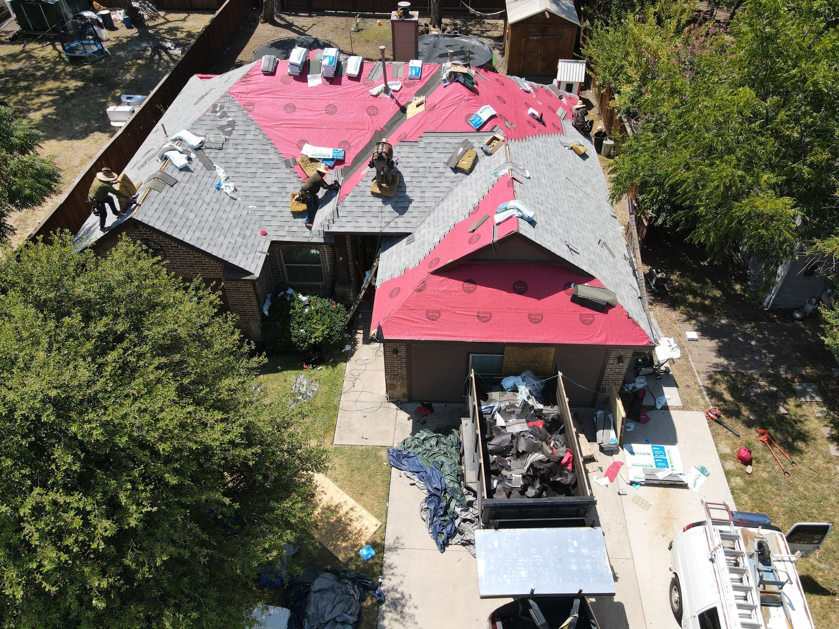 New Gutters and A New Class 4 by Berry Good Roofing