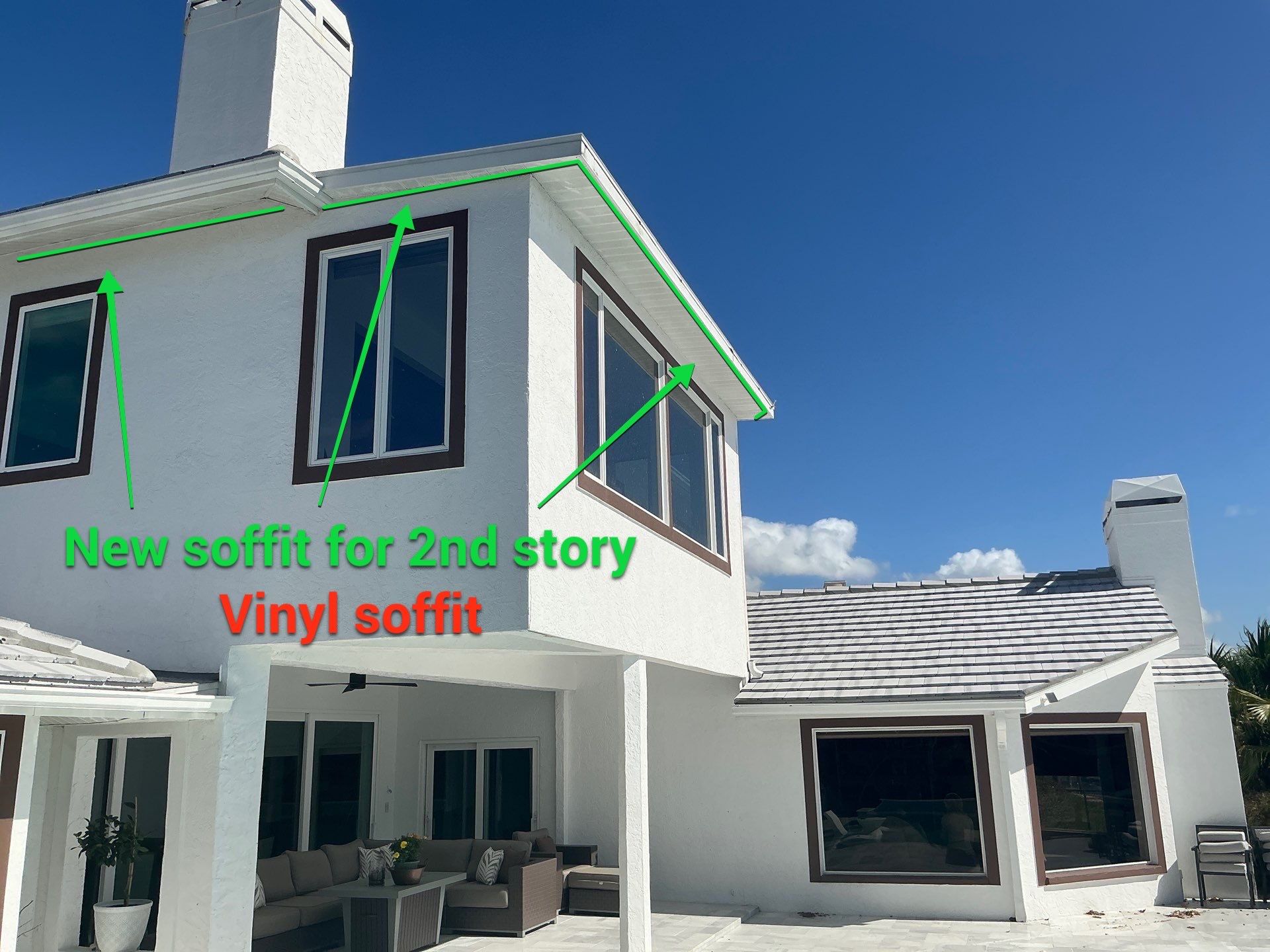 Repainting and Upgrading Gutters in Sarasota FL by Gutter Professors