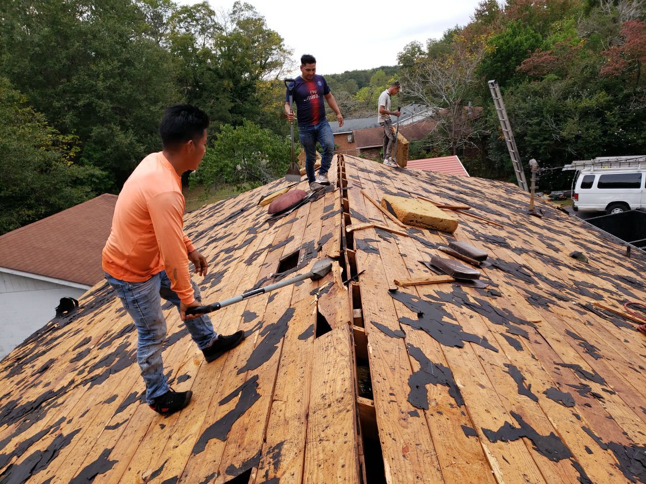 Residential Roofing Installation using Owens Corning by Inspector Roofing and Restoration