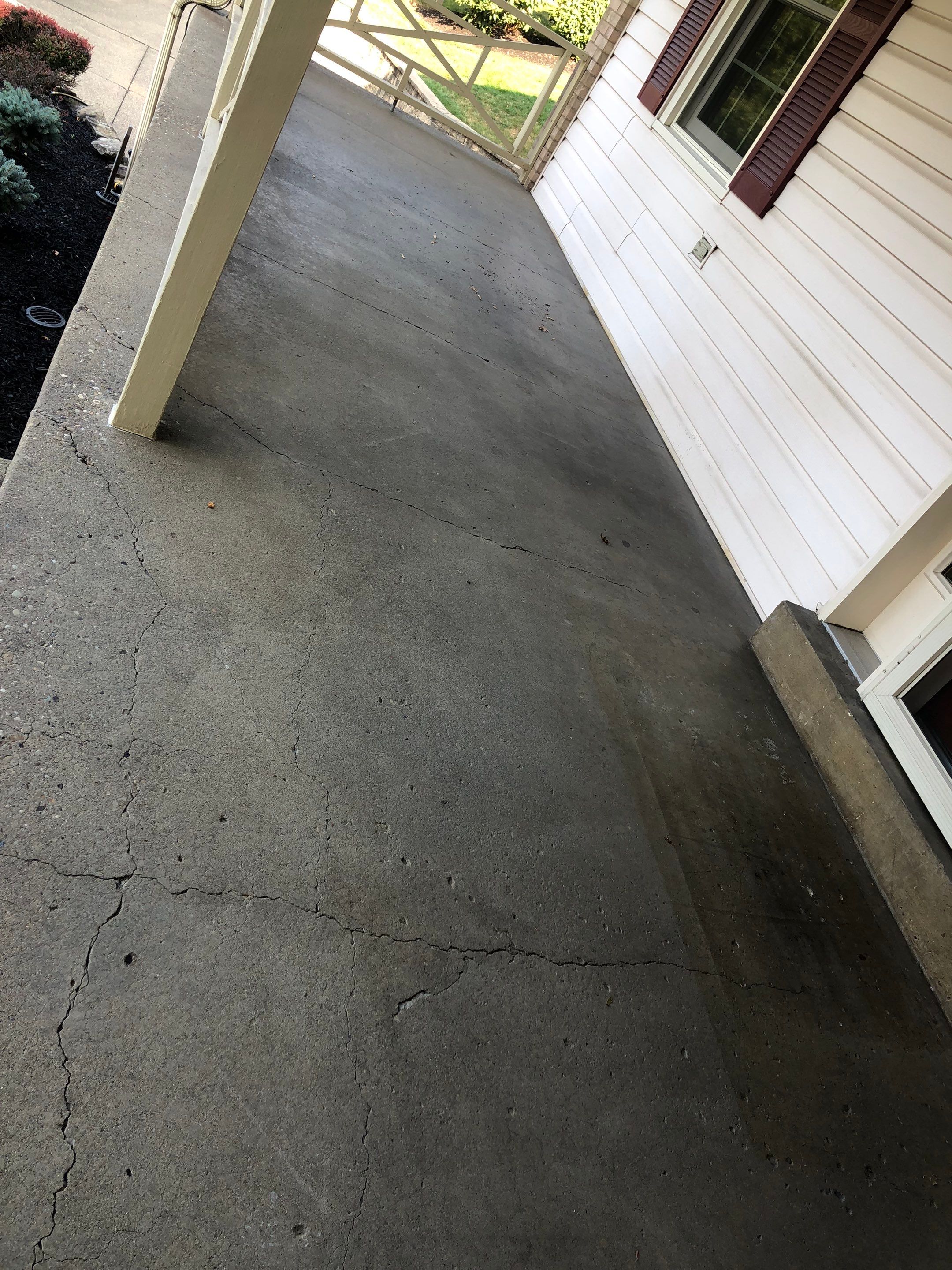 Porch, steps and Garage Project in Crafton by Floors in a Day, Inc
