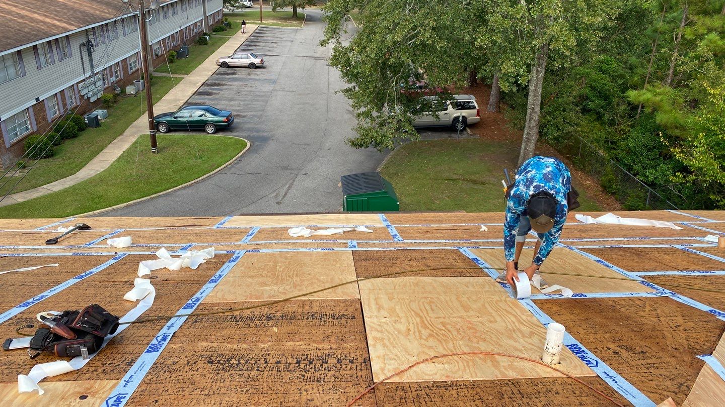 Residential Roofing Installation using Roof Replacement by American Roofing & Construction LLC