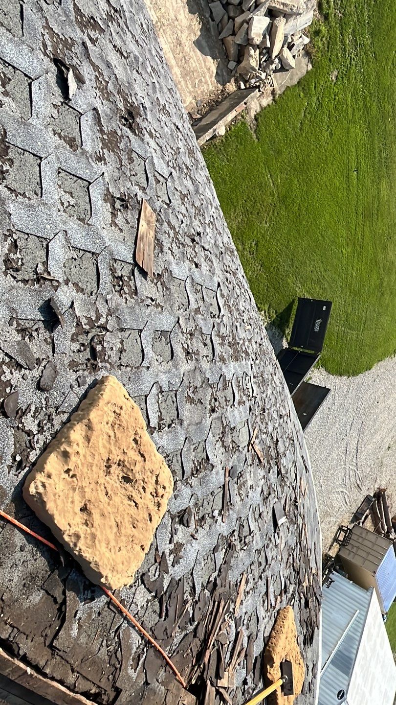 Barn Roofing Installation using GAF Timberline HDZ Charcoal by Nitro Roofing and Construction