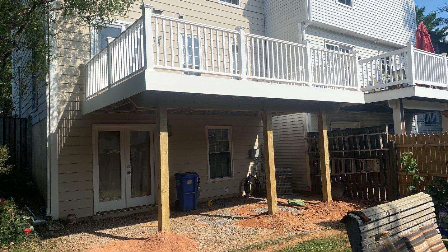 Deck Transformation using Timbertech by The Smet Companies, LLC