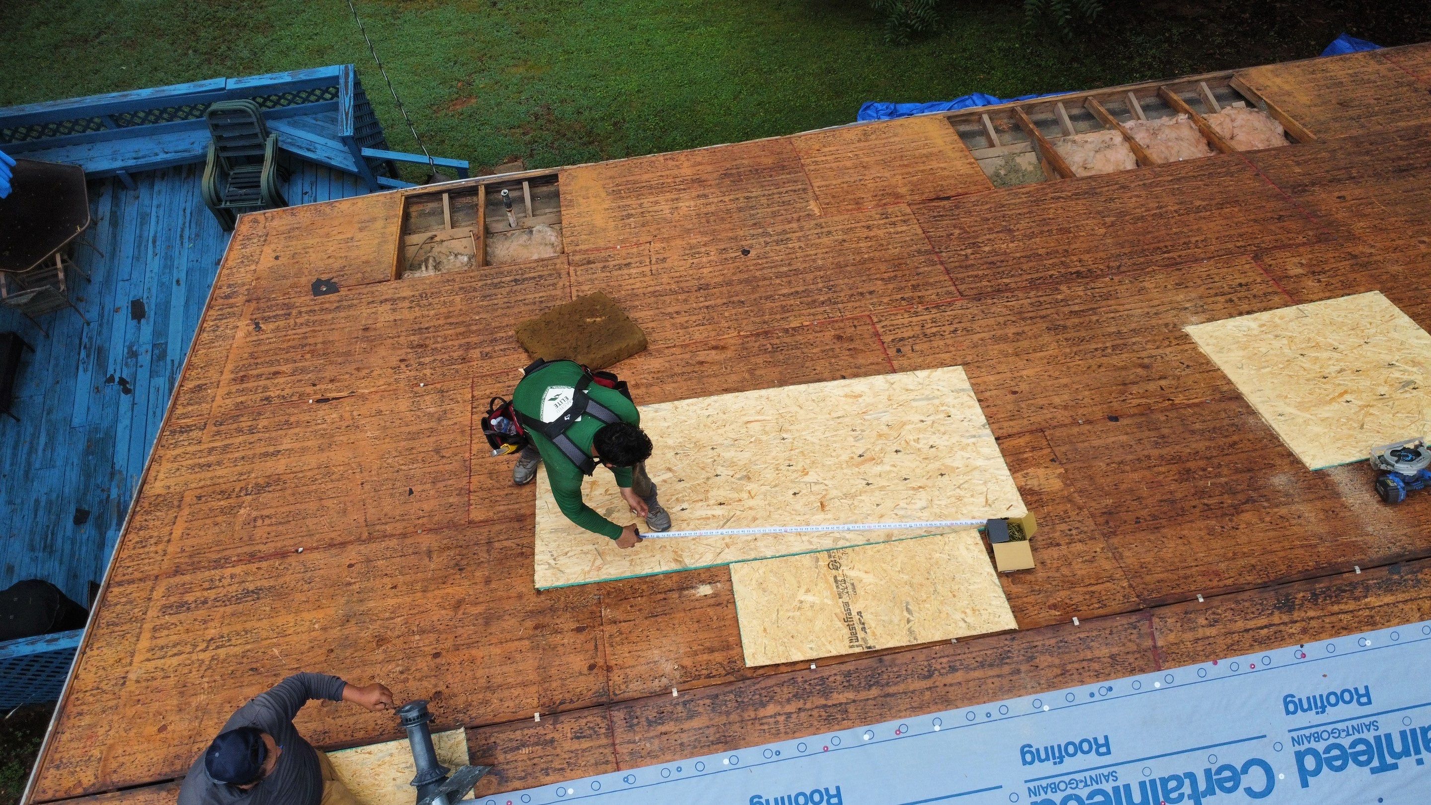 Repeat Client Roof repair by Best Roofing Now LLC