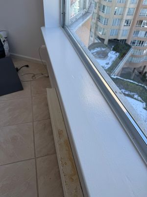 Pre-listing Repair - Window Stool Repair 