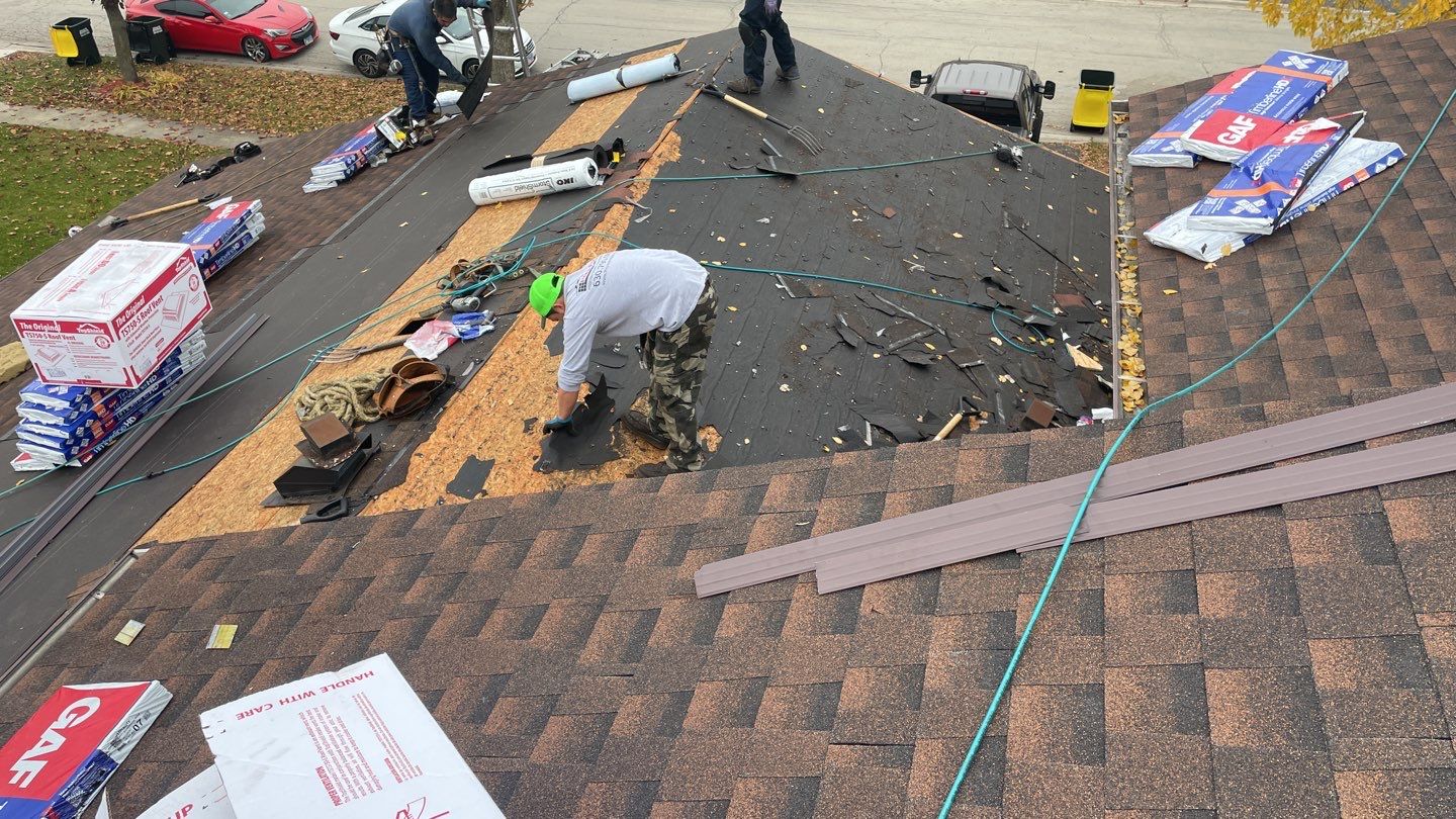 Multi-family unit roof replacement by Pro Home Services Inc
