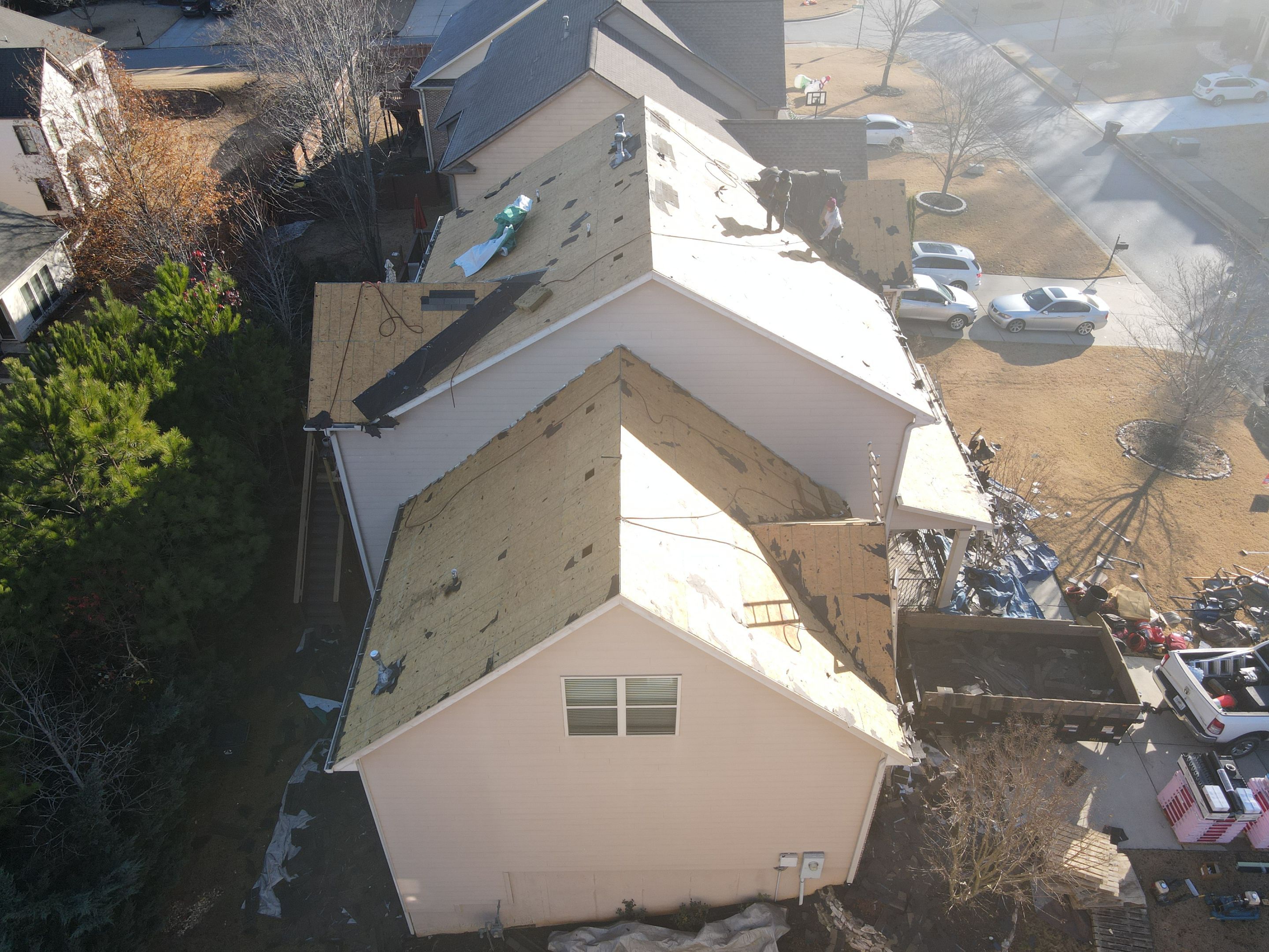 Residential Roofing Installation using Owens Corning by Inspector Roofing and Restoration