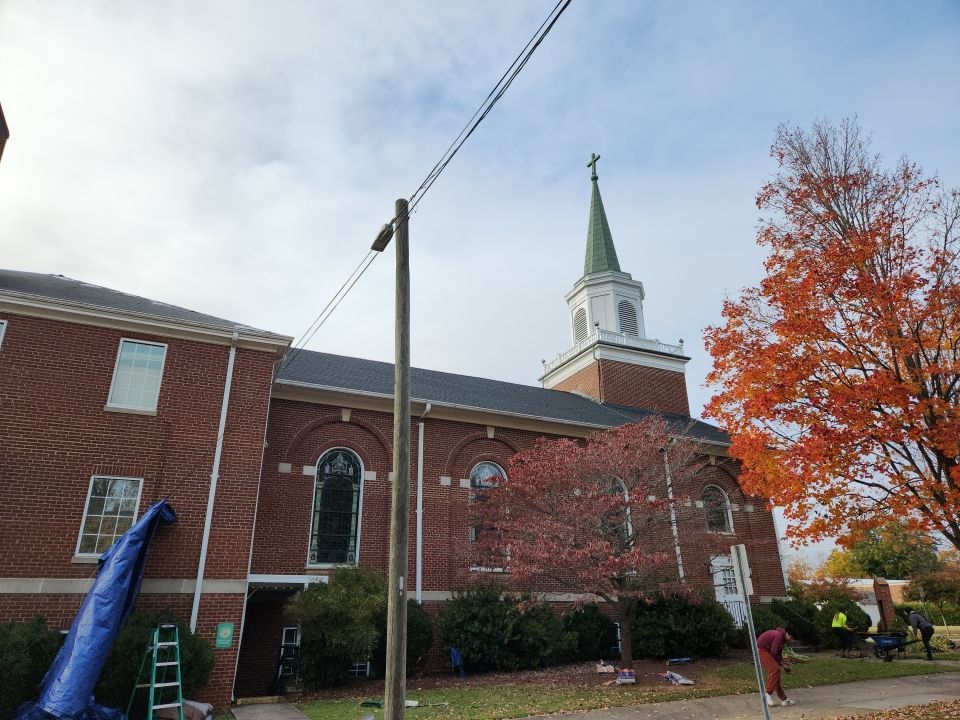 Mebane United Methodist Church by Just In Time Roofing and Restoration