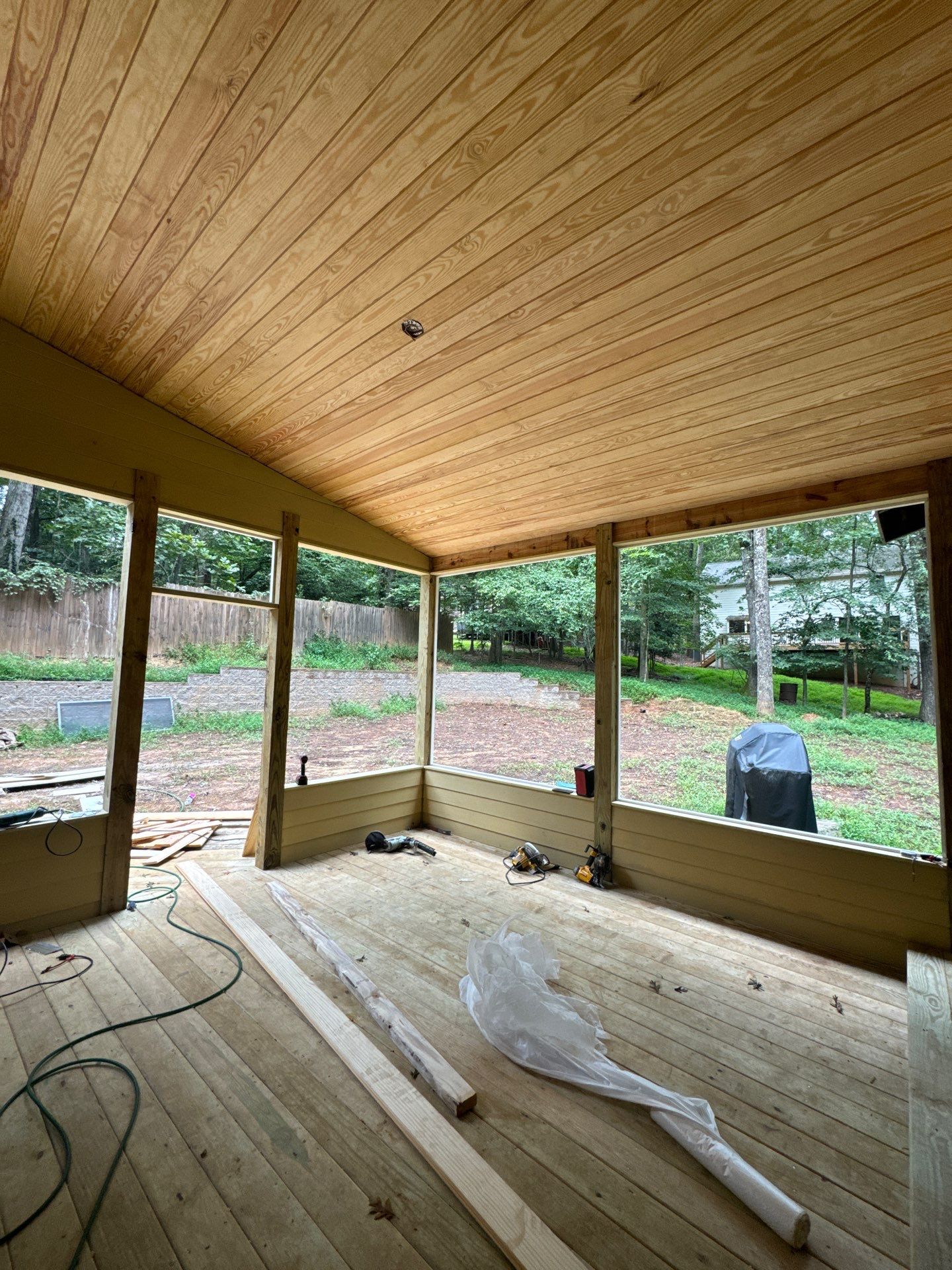 Screened-In Porch and Composite Deck Addition in Duluth by Swift Home Renovations