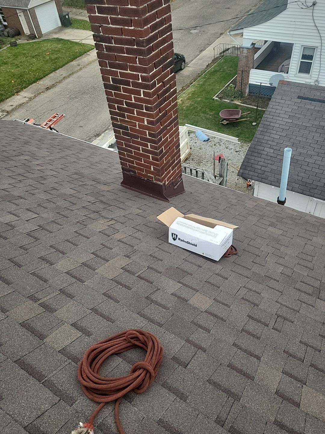 ATLAS PINNACLE COLOR: HEATHERBLEND DRIPE EDGE: WHITE by Eagle Eye Roofing