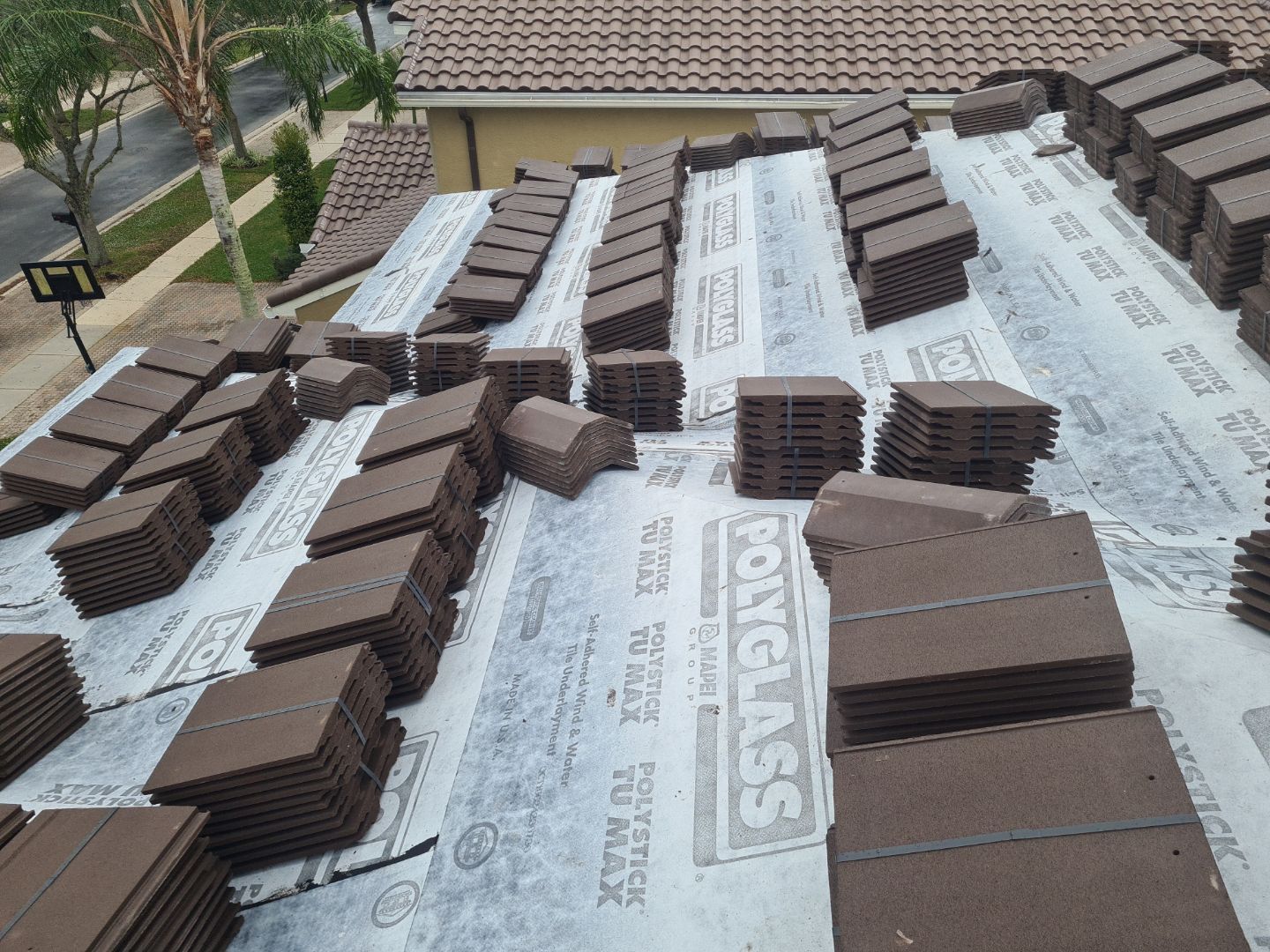 Residential Roofing Installation using WestLake Roofing Tile by BLUES BROTHERS ROOFING