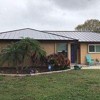 24ga 1" Nail-Strip Dark Bronze  by Total Roofing System The Metal Roof Experts