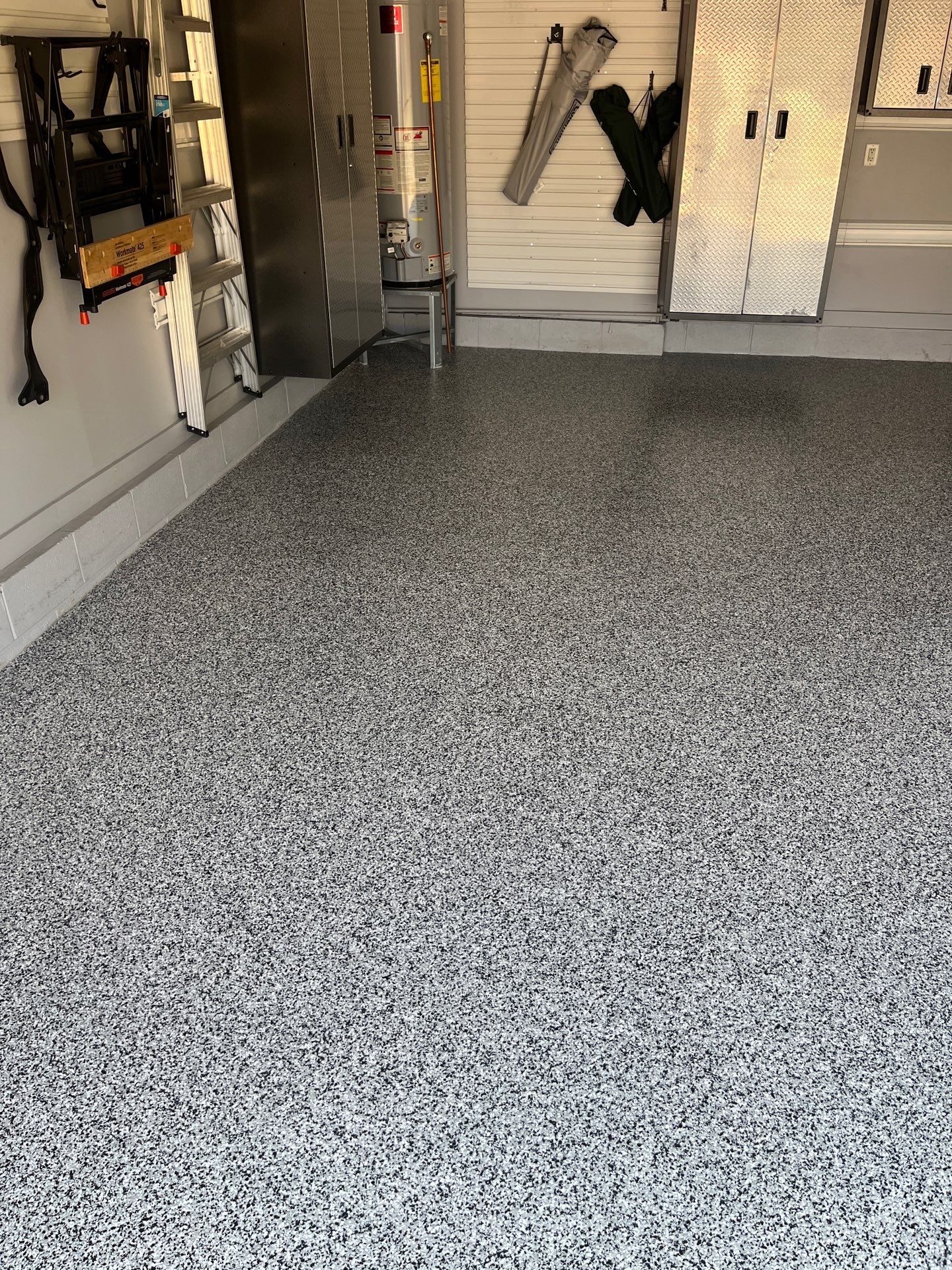 Garage Floor Coating using Silverton by My Garage Floor Guys