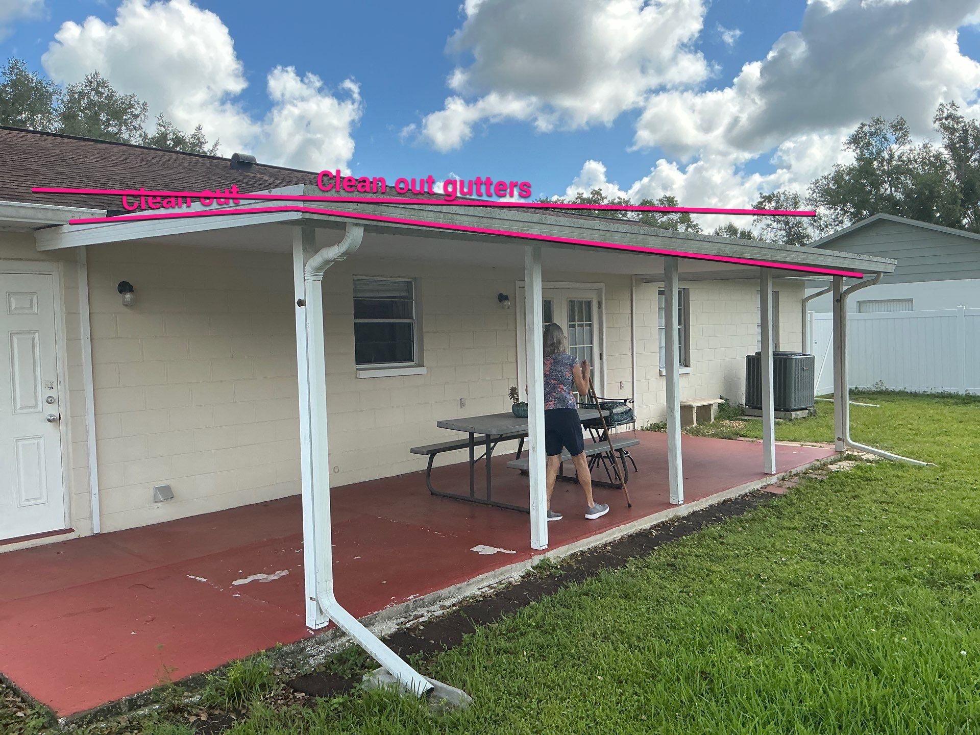Gutter Cleaning in Brandon FL by Gutter Professors